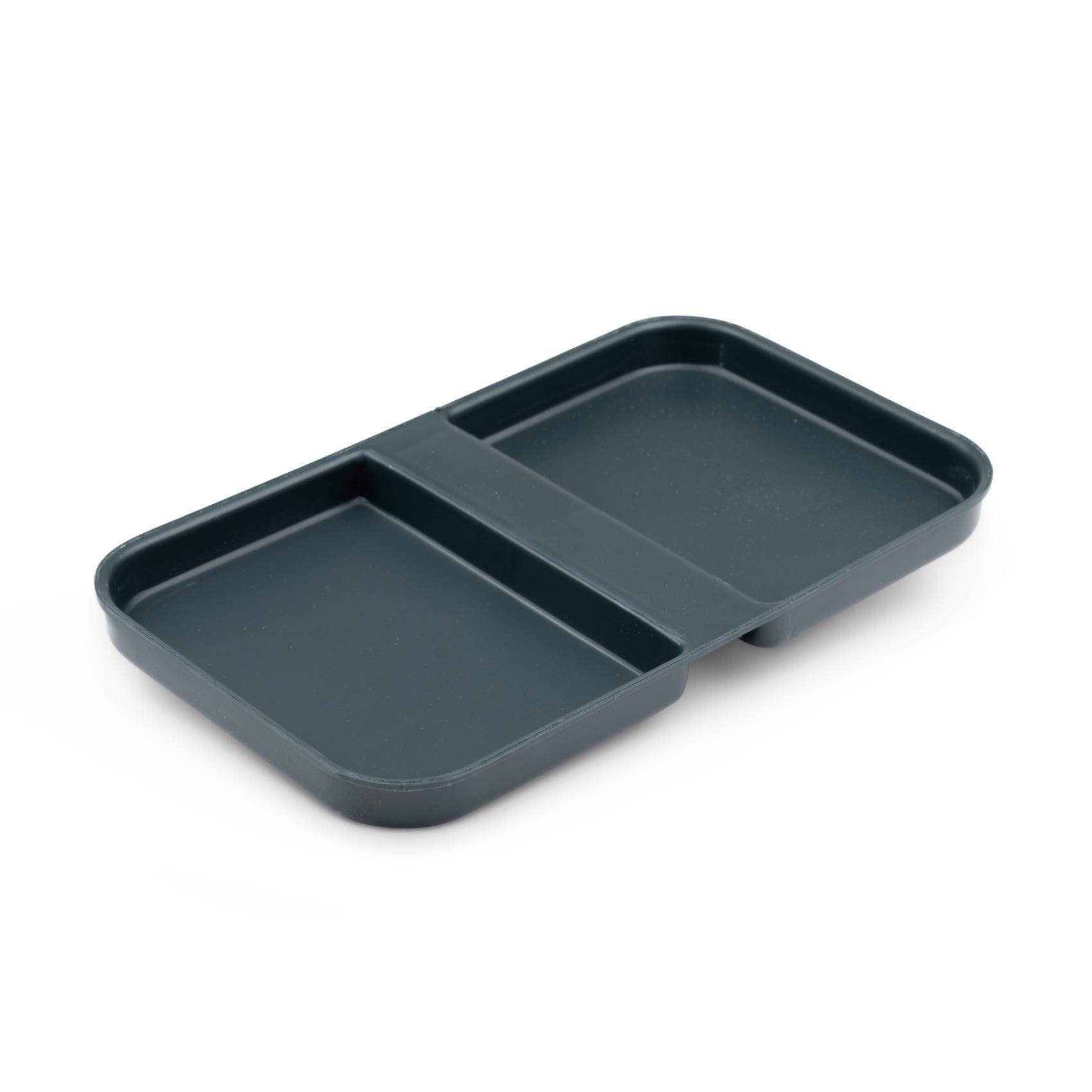 Låg til 8 liter affaldsspand i antracit farvet plast