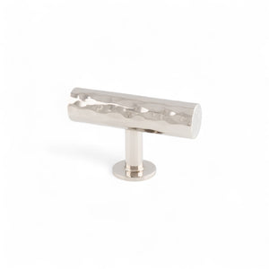 Leila | T-Handtag i Blank Nickel