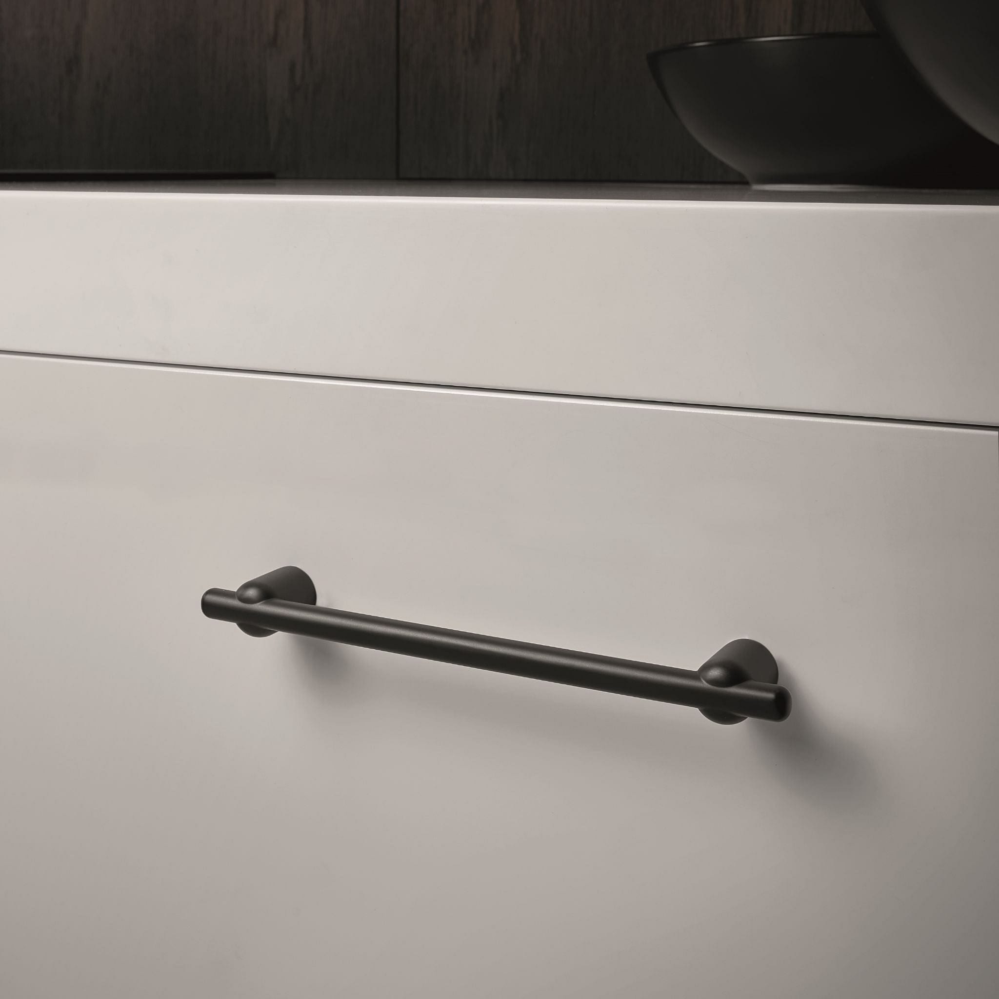 Metronome | Greb i Mat Sort L 200 mm (C/C: 160 mm) Furnipart FP-547520160-99 FINICC