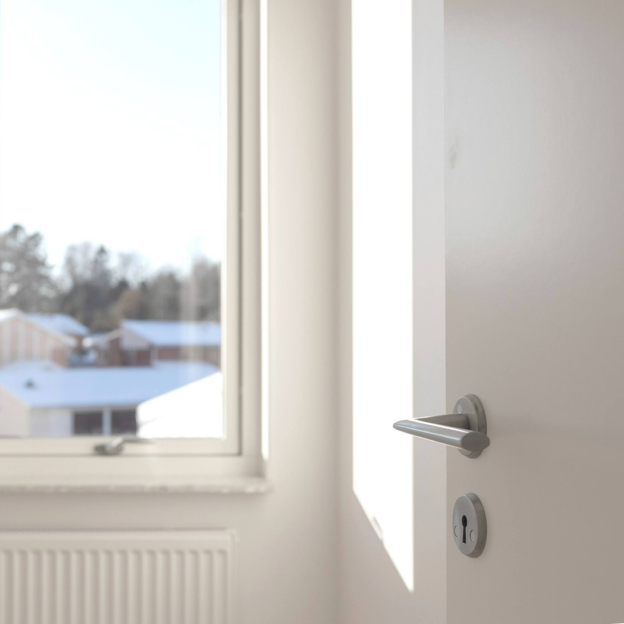 Miami | Dörrhandtag i Borstad Aluminium