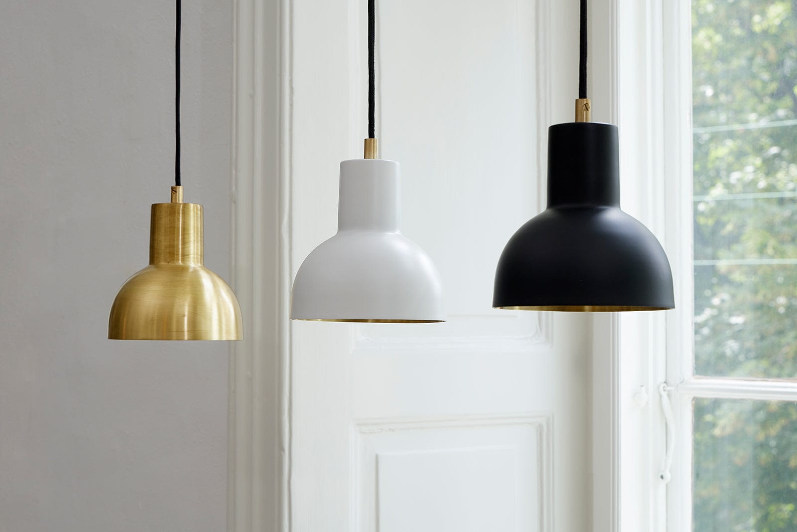 Mini | Pendel i Mat Sort Ø 13,5 cm x H 14 cm H. Skjalm P. HSP-58PEMIB00 FINICC