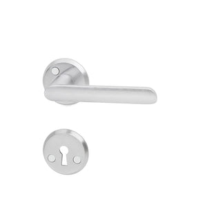 New York | Dörrhandtag i Borstad Krom