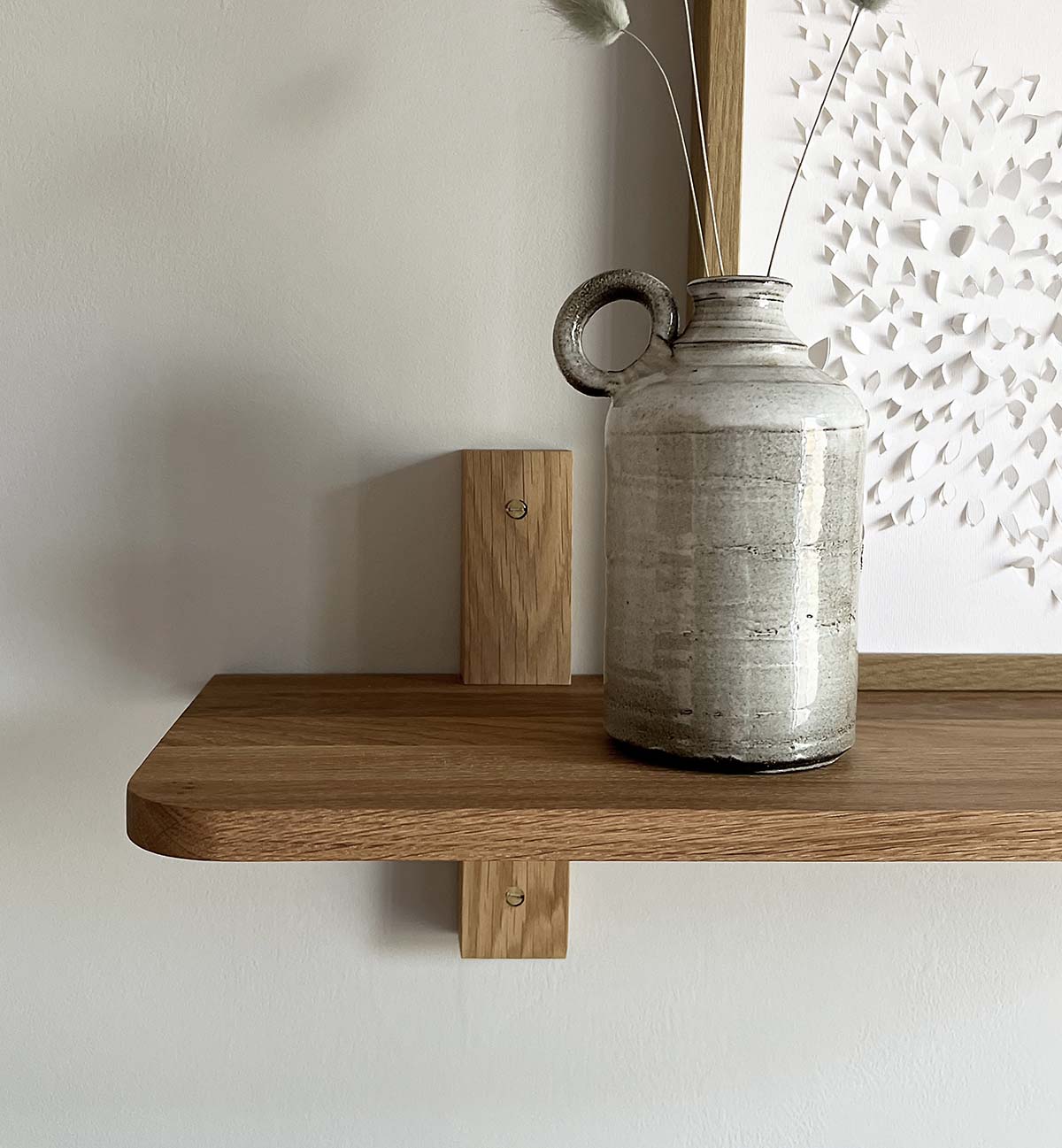 Nord | Hylla i Ek - 35 cm - single