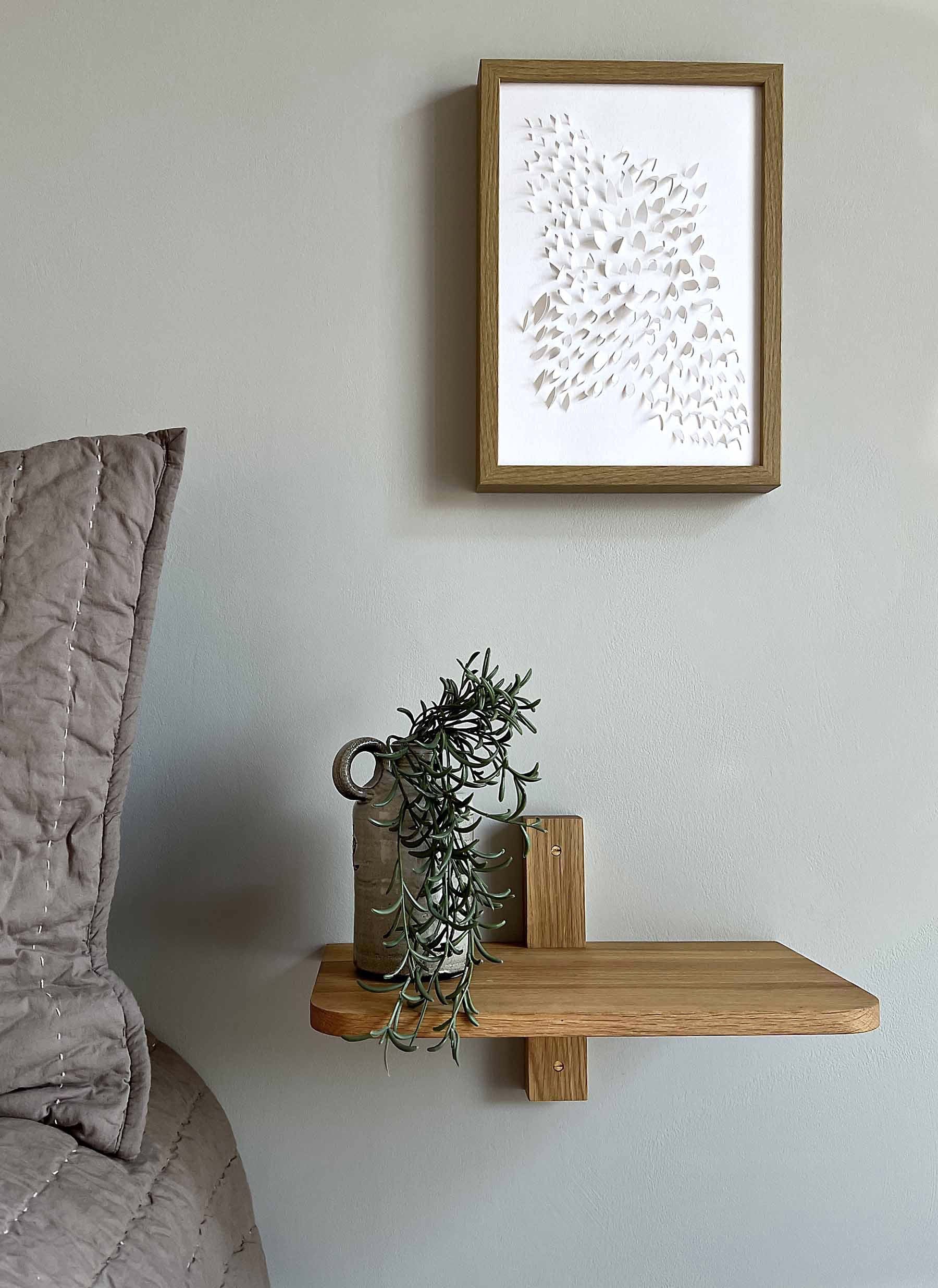 Nord | Hylla i Ek - 35 cm - single
