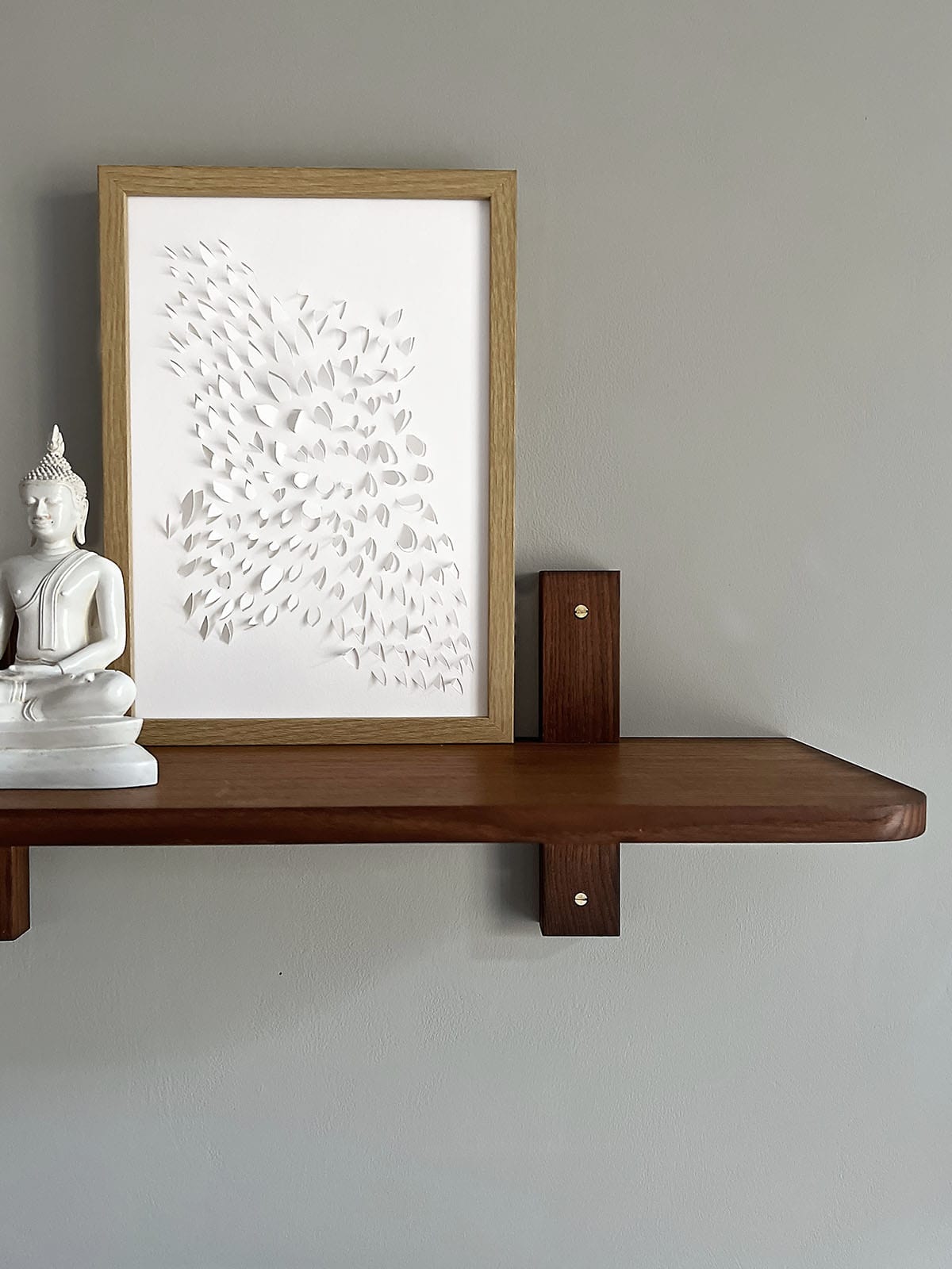 Nord | Hylla i Brun Ask - 60 cm - tripple