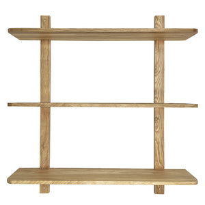 Nord | Hylla i Ek - 80 cm - tripple