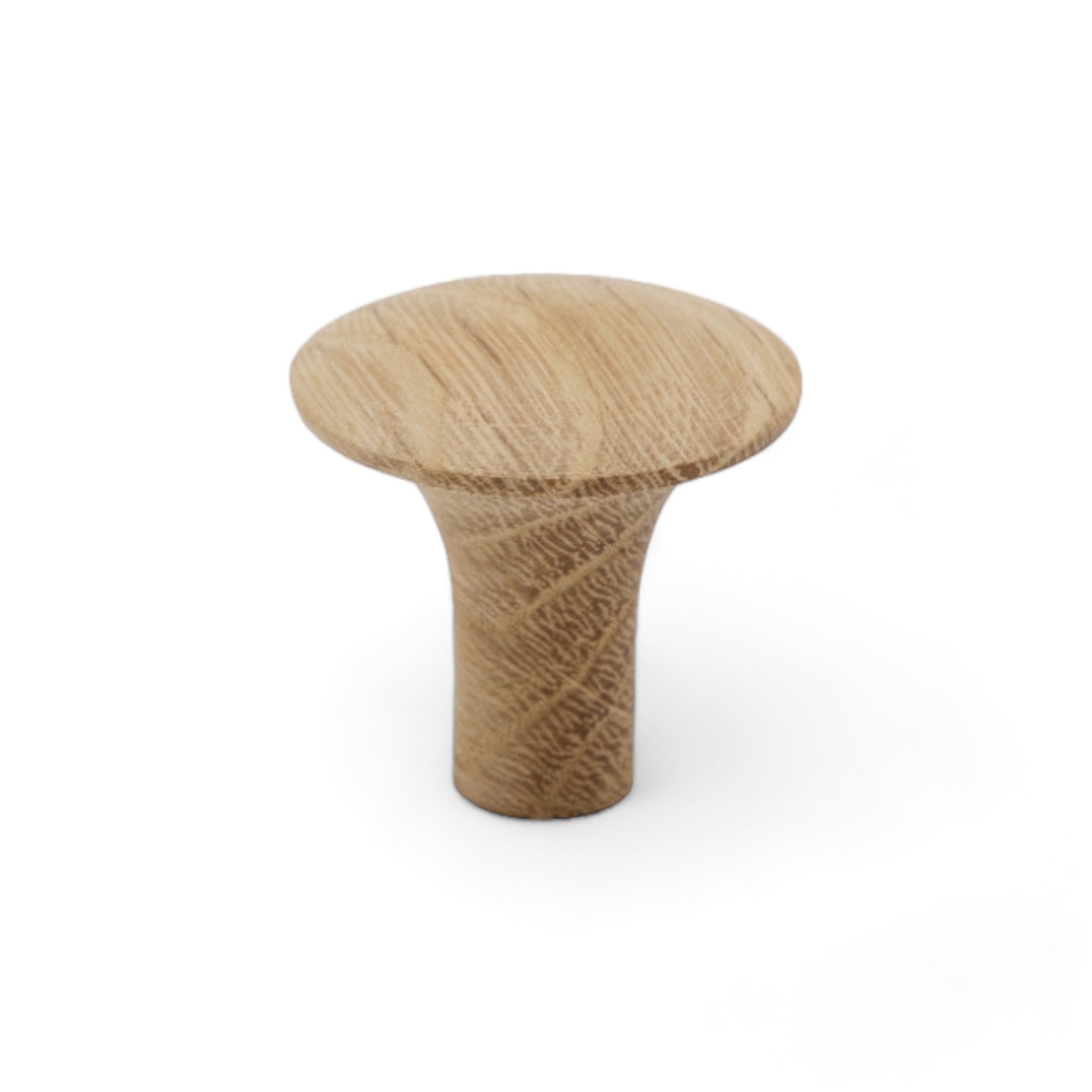 Olle | Knop i Ubehandlet Eg Ø 30,5 mm x D 30 mm Beslag Design 207006-11 FINICC