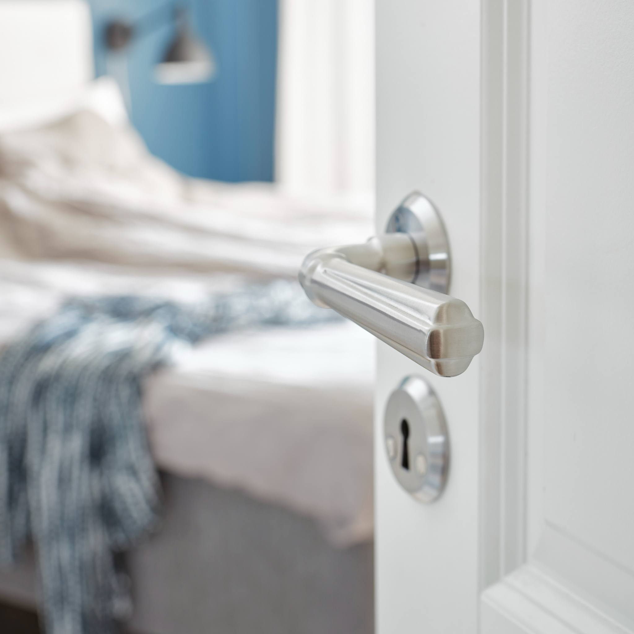 Orlando | Dørhåndtag i Rustfrit Stål inkl nøgleskilte L 133 mm (C/C 30 mm) Habo HB-18206 FINICC