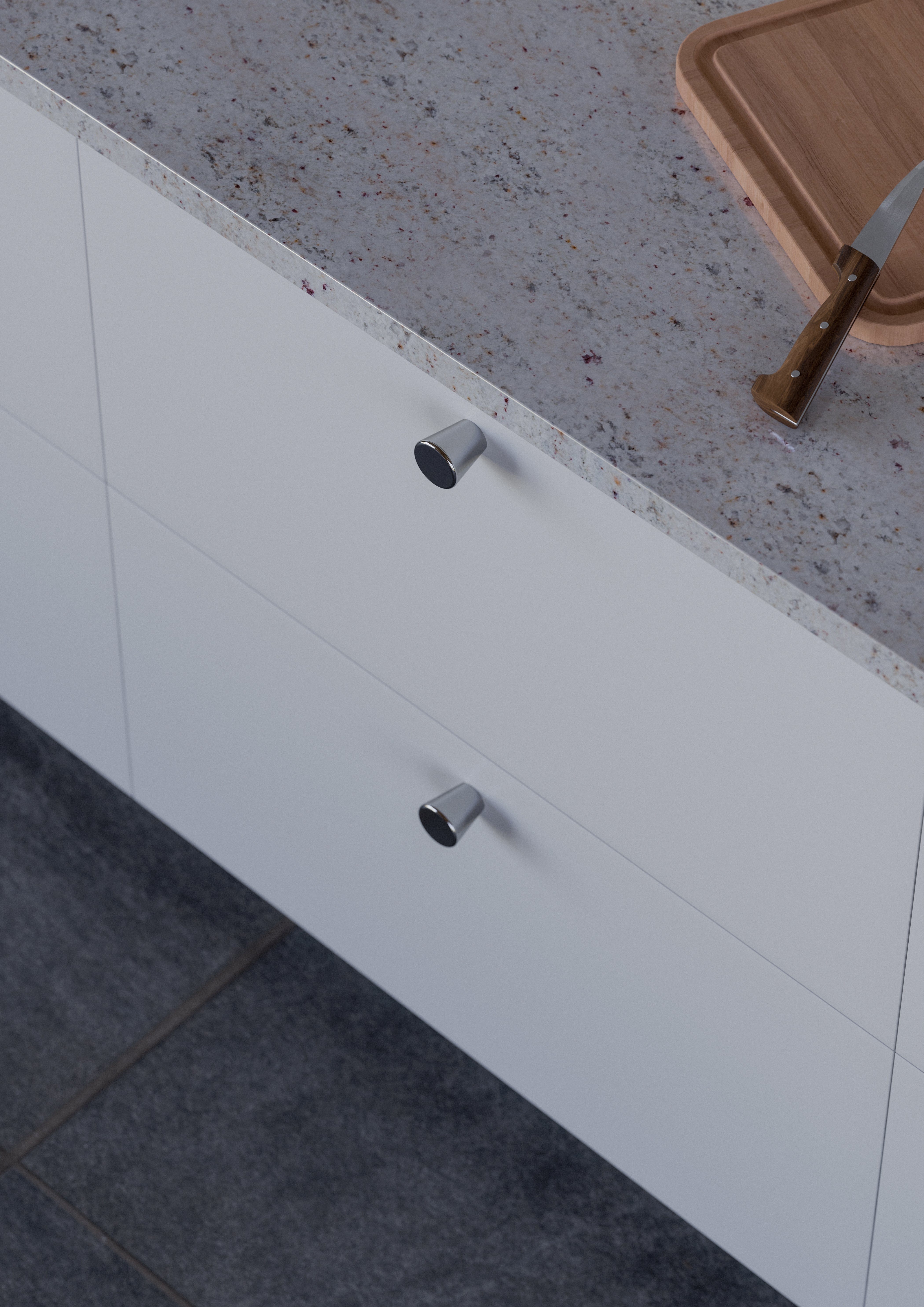 Padua | Knop i Mat Sort Theofils FINICC