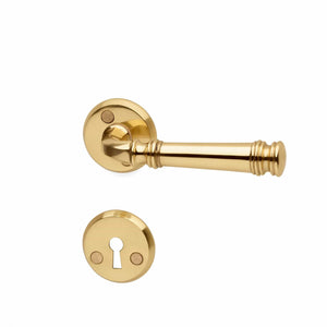 Palermo | Dörrhandtag i Blank Mässing - med lack