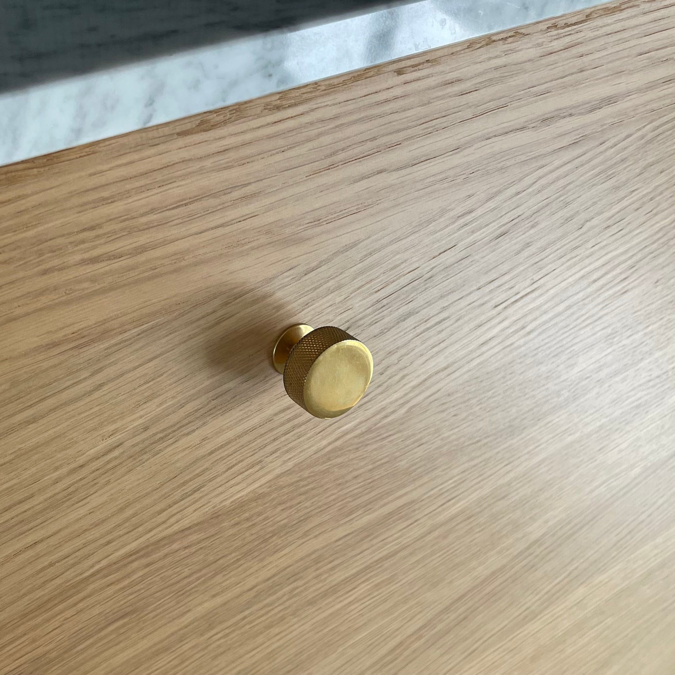 Polaris | Knop i Poleret Messing uden Lak Ø 29 mm x D 26 mm I-REFINE IR-250010 FINICC