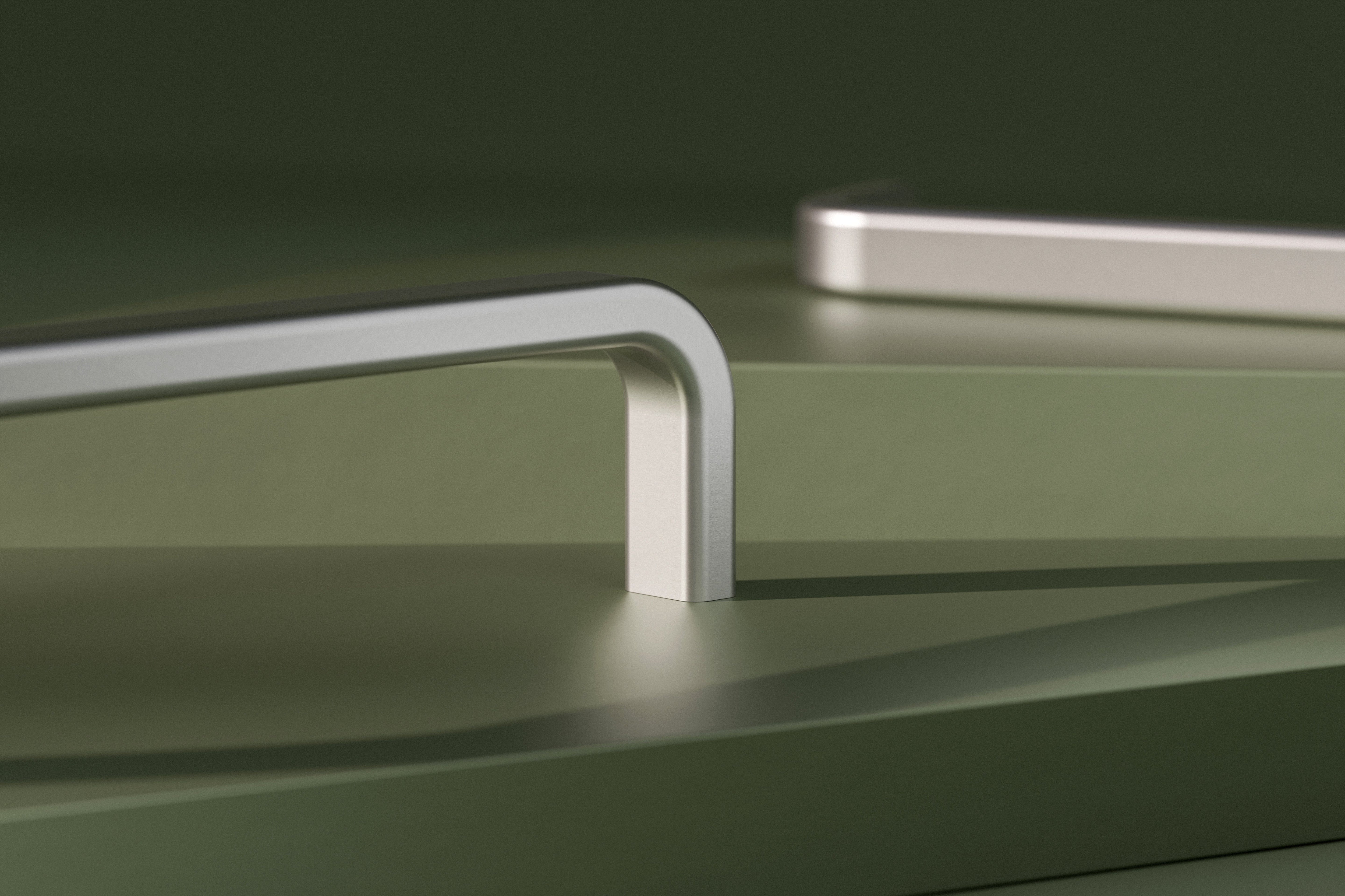 Positano | Greb i Mat Sort L 134 mm (C/C 128 mm) Theofils TF-11872550SP FINICC