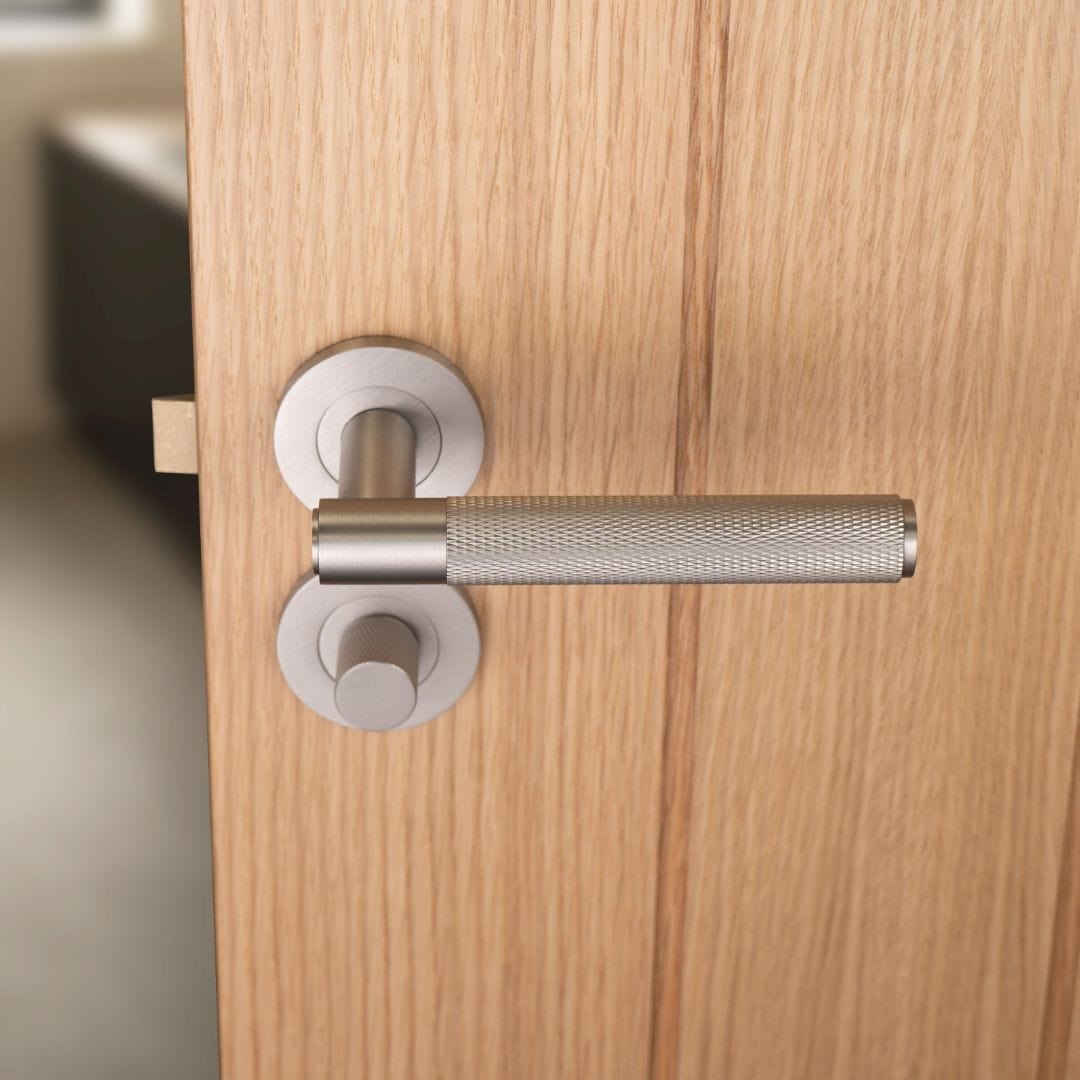 Privacy Cross | Toiletlås i Rustfrit Stål Finish Alexander & Wilks AW790SN FINICC