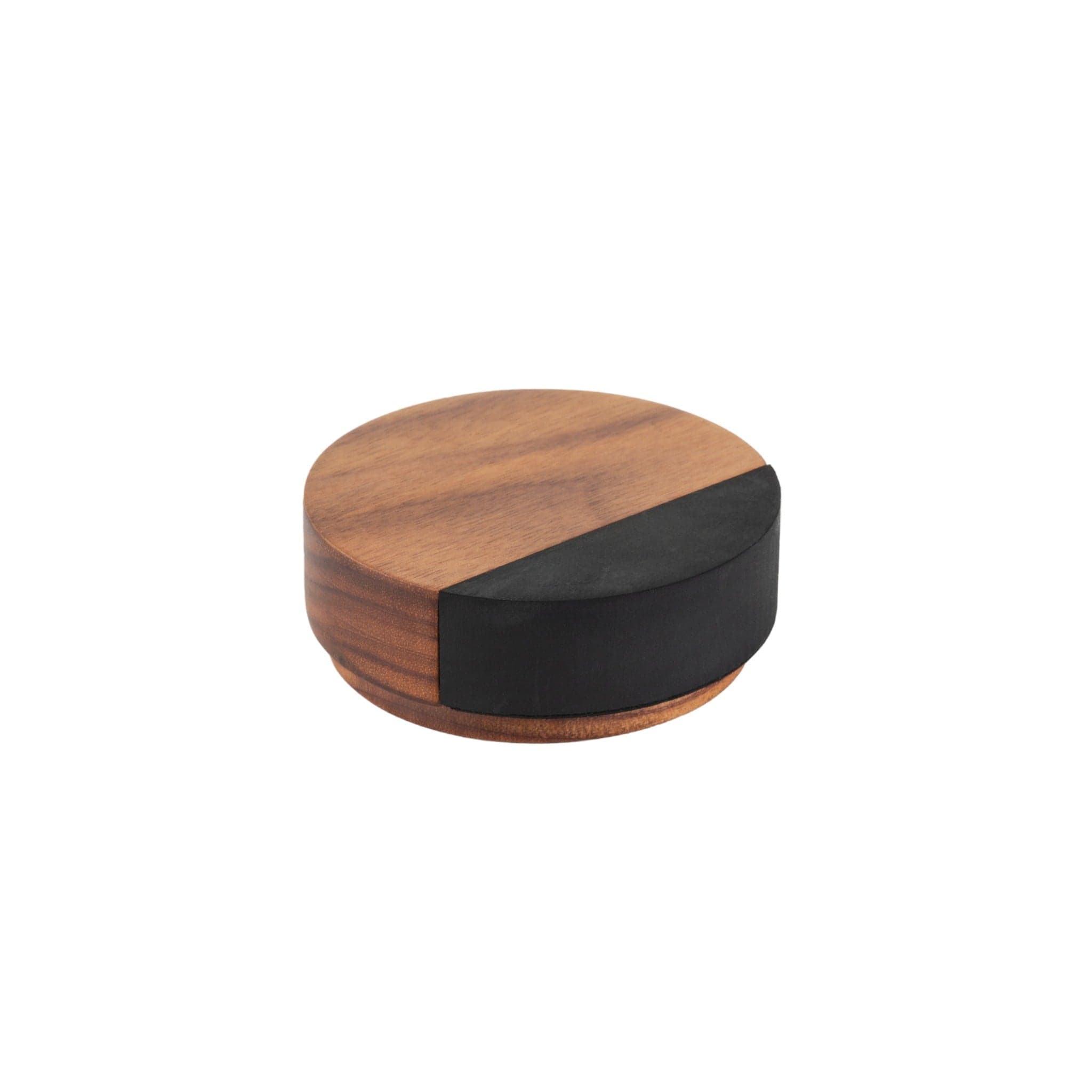 Puk | Dørstopper i Valnød Lakeret Ø 65 mm x H 23 mm Viefe VF-8002065W17 FINICC