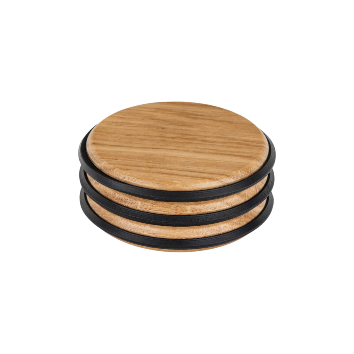 Pulse | Dørstopper i Lakeret Eg Ø 66 mm x H 27 mm Viefe VF-8014065W16 FINICC