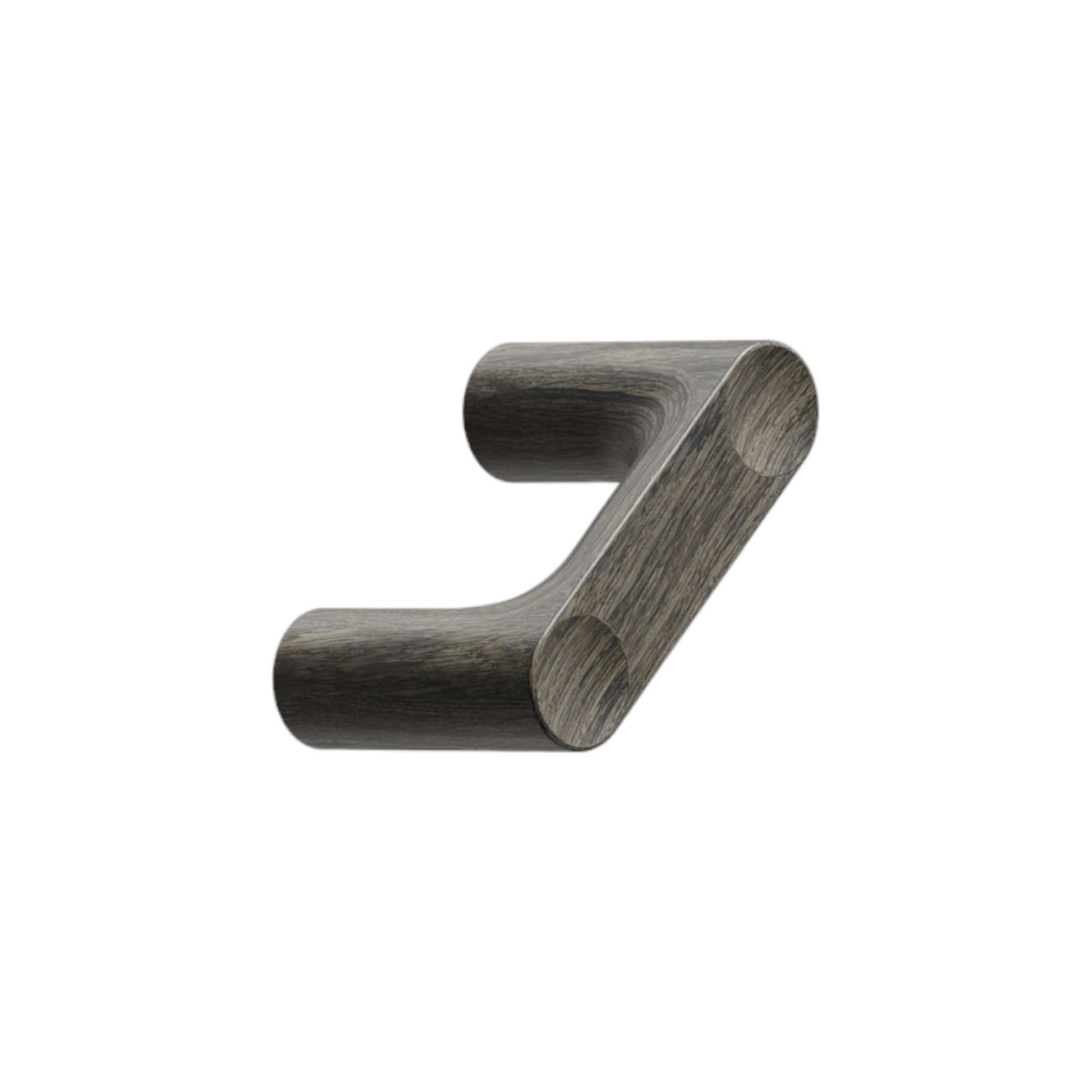 Punto | Knop i Mørkebrun Eg L 44 mm x D 31 mm Furnipart FP-119020032-056 FINICC