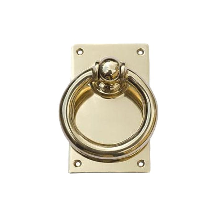 Ring 251 | Dørhammer i Blank Messing Med lak Ø 89 mm x D 42 mm Sibes KC-202700 FINICC