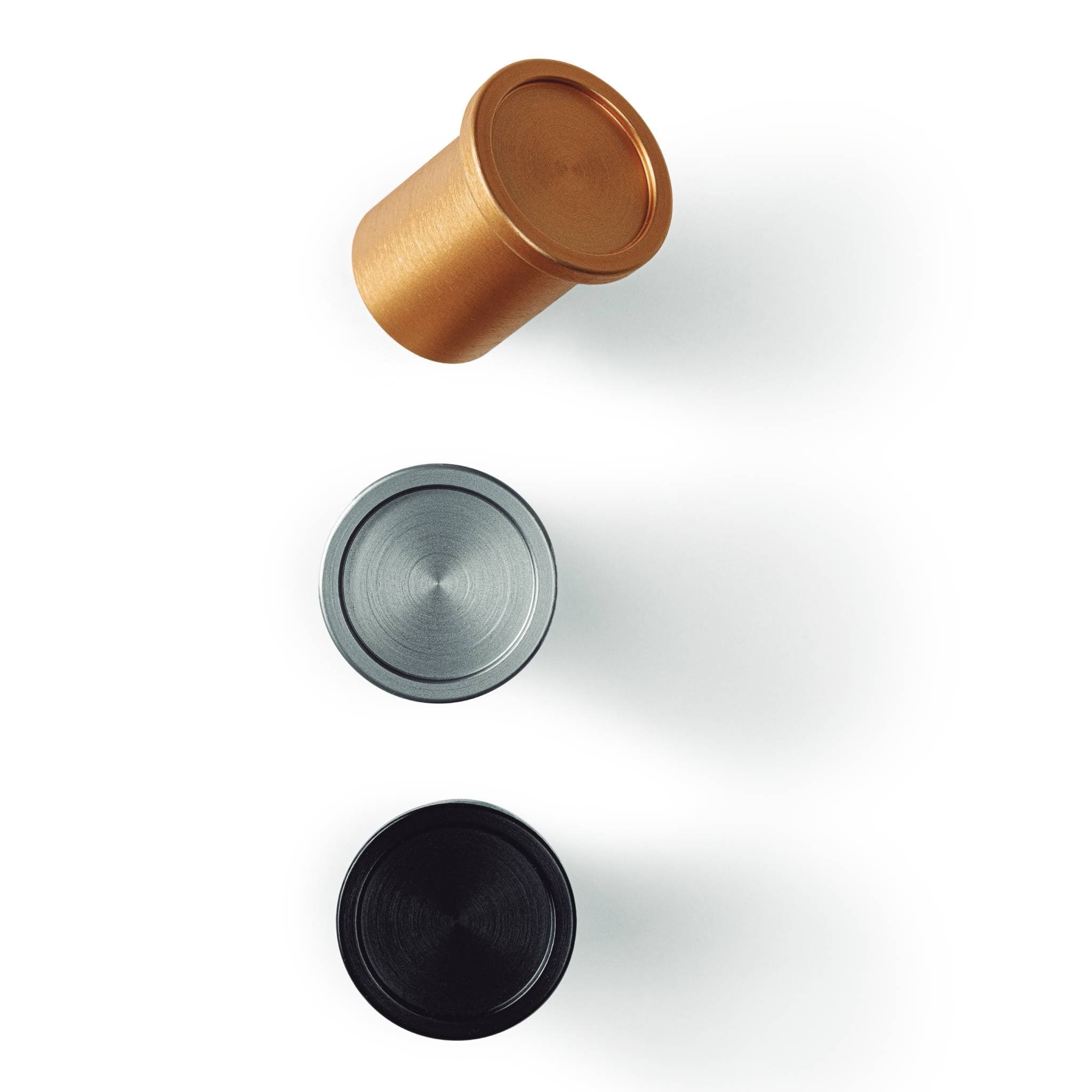 Round | Knop i Rustfrit Stål Finish Ø 25 mm x D 28 mm Viefe VF-0499025L24 FINICC