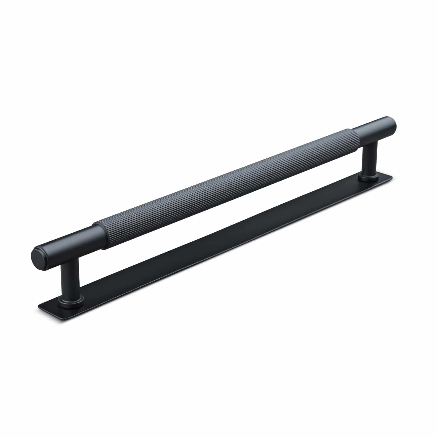 Salo Stripe | Handtag i Matt Svart med bakplatta