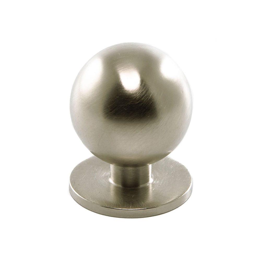 Solliden | Knop i Rustfrit Stål Finish Ø 25 mm x D 31 mm Et Al LF-1349-25-06 FINICC