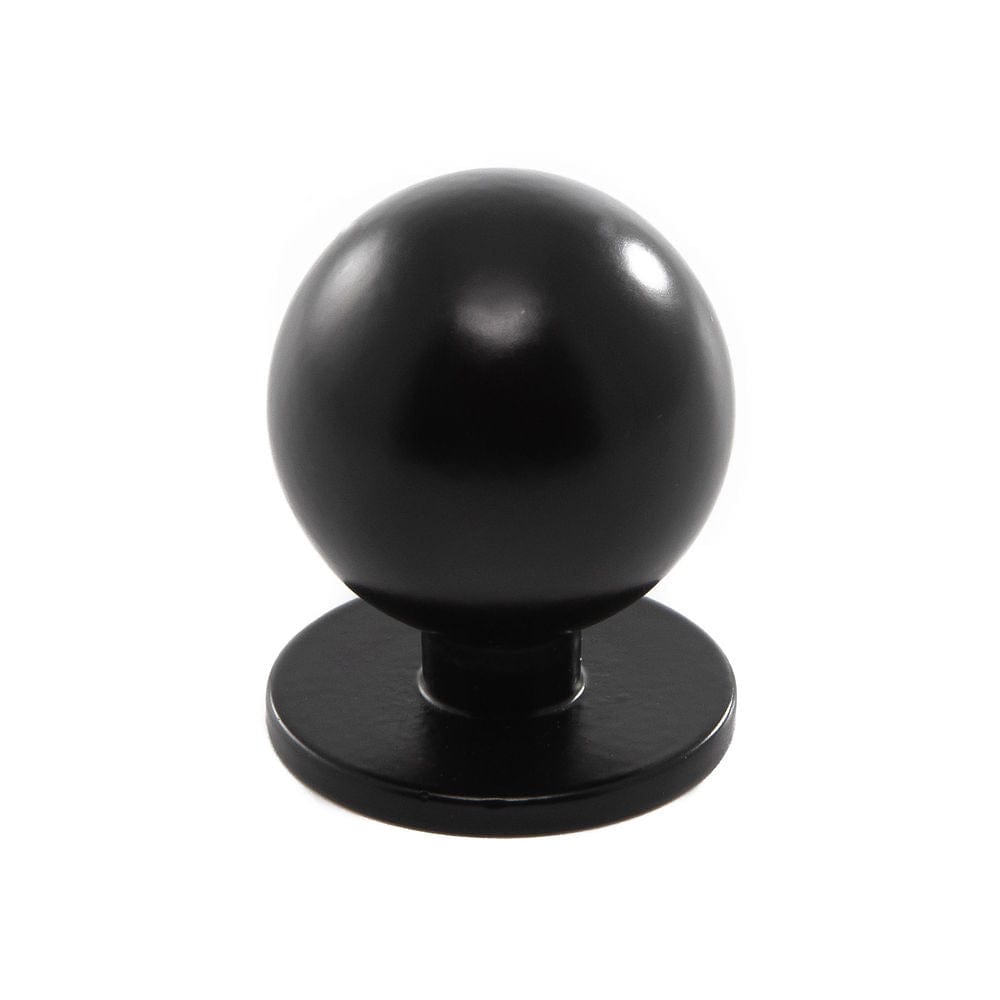 Solliden | Knop i  Sort Ø 25 mm x D 31 mm Et Al LF-1349-25-25 FINICC