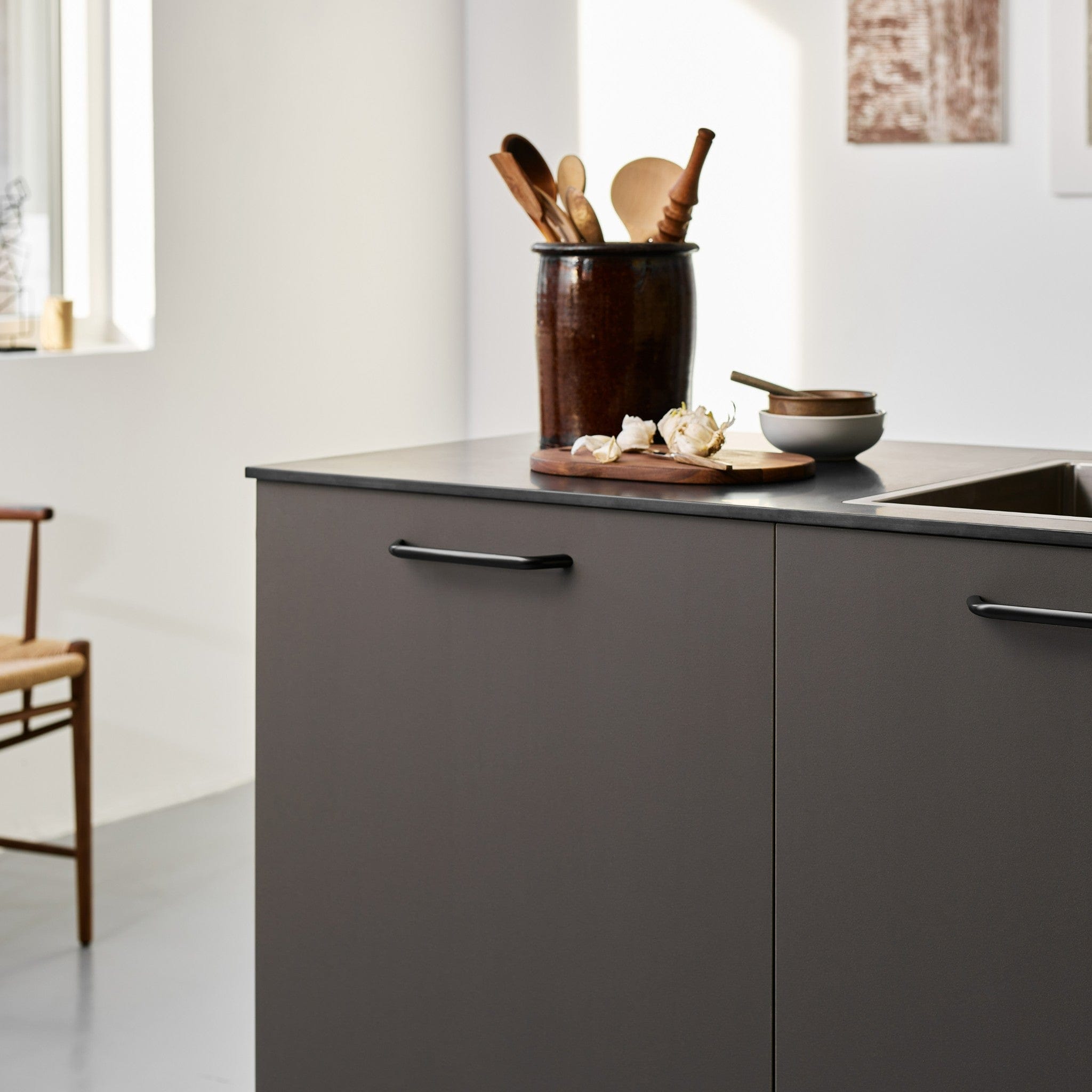 Space | Greb i Rustfrit Stål Finish Furnipart FINICC