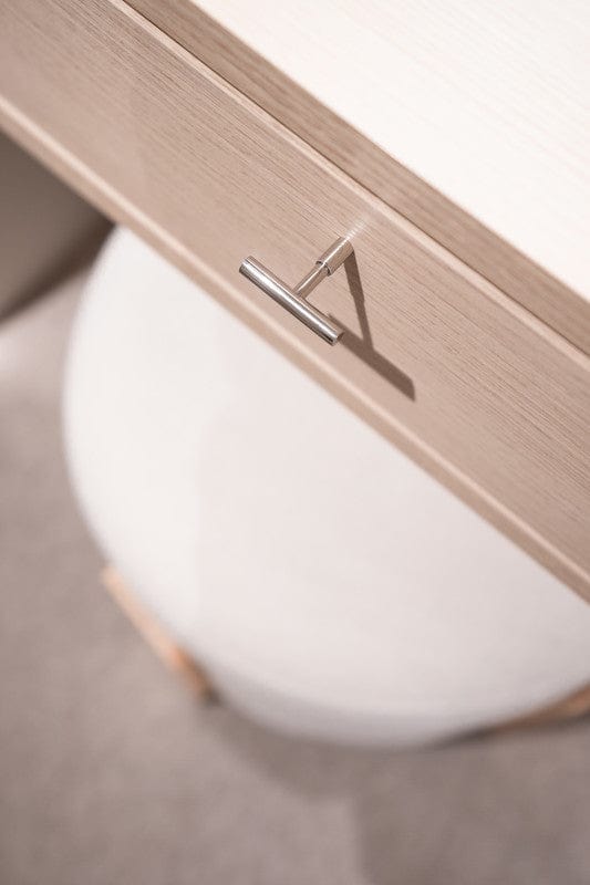 Spira | T-handtag i Blank Nickel