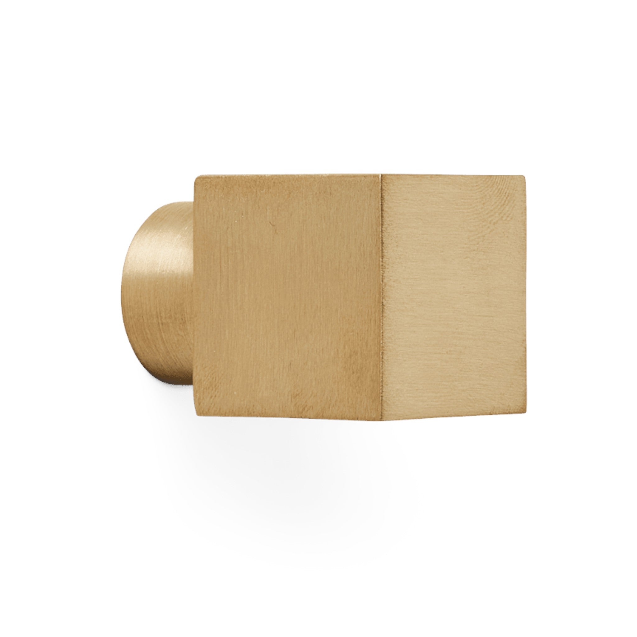 Square - Small | Knage i Mat Messing Uden lak L 3,7 mm x D 2,5 mm Ferm Living FL-1104269755 FINICC