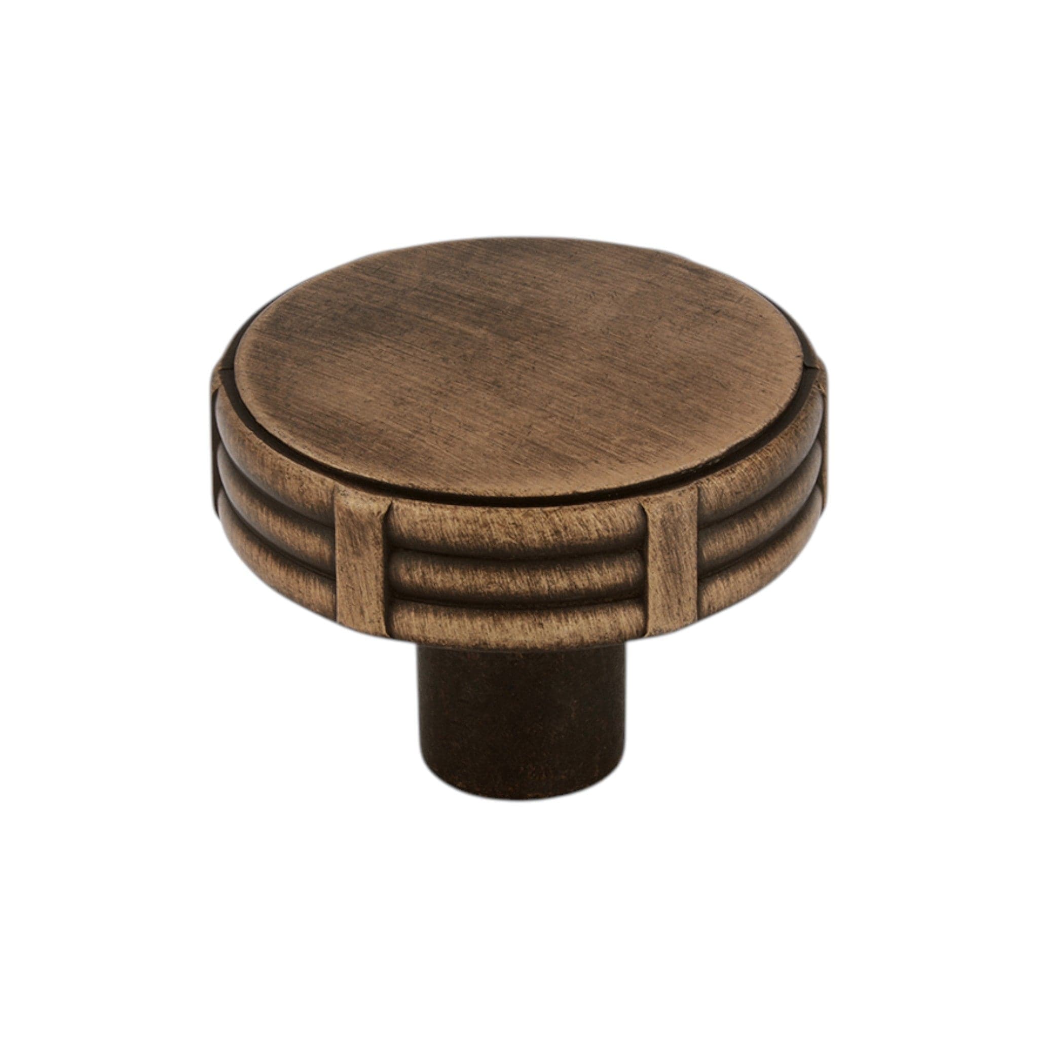 SR Bamboo | Knop i Antik Messing Ø 35 mm x D 26 mm SIRO SR-2612-35ZN79 FINICC