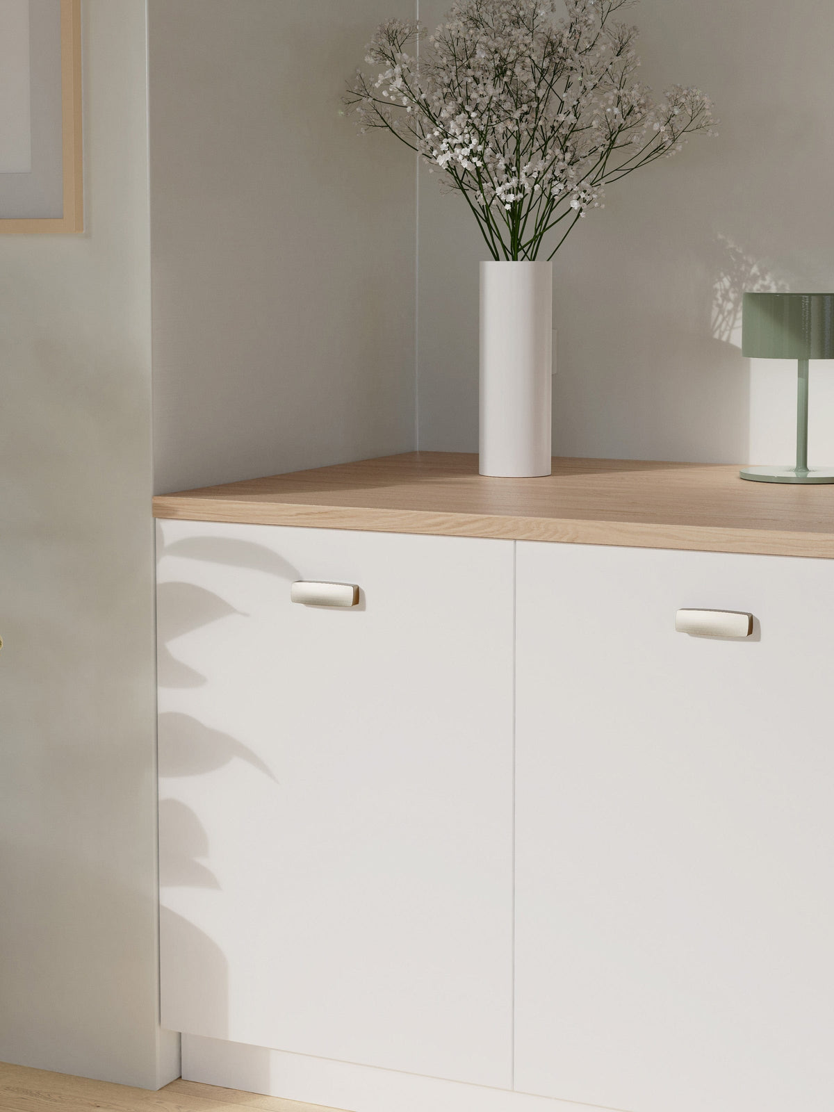 Straight | Greb i Børstet Rustfrit Stål Finish L 105 mm (C/C 96 mm) METAKOR MK-11.4169.29 FINICC