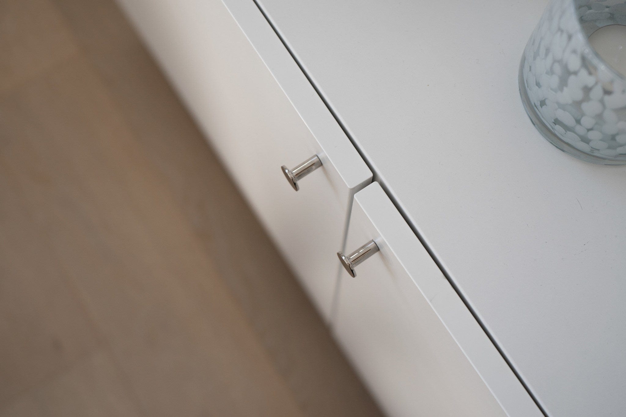 Sture | Knopp i Blank Nickel