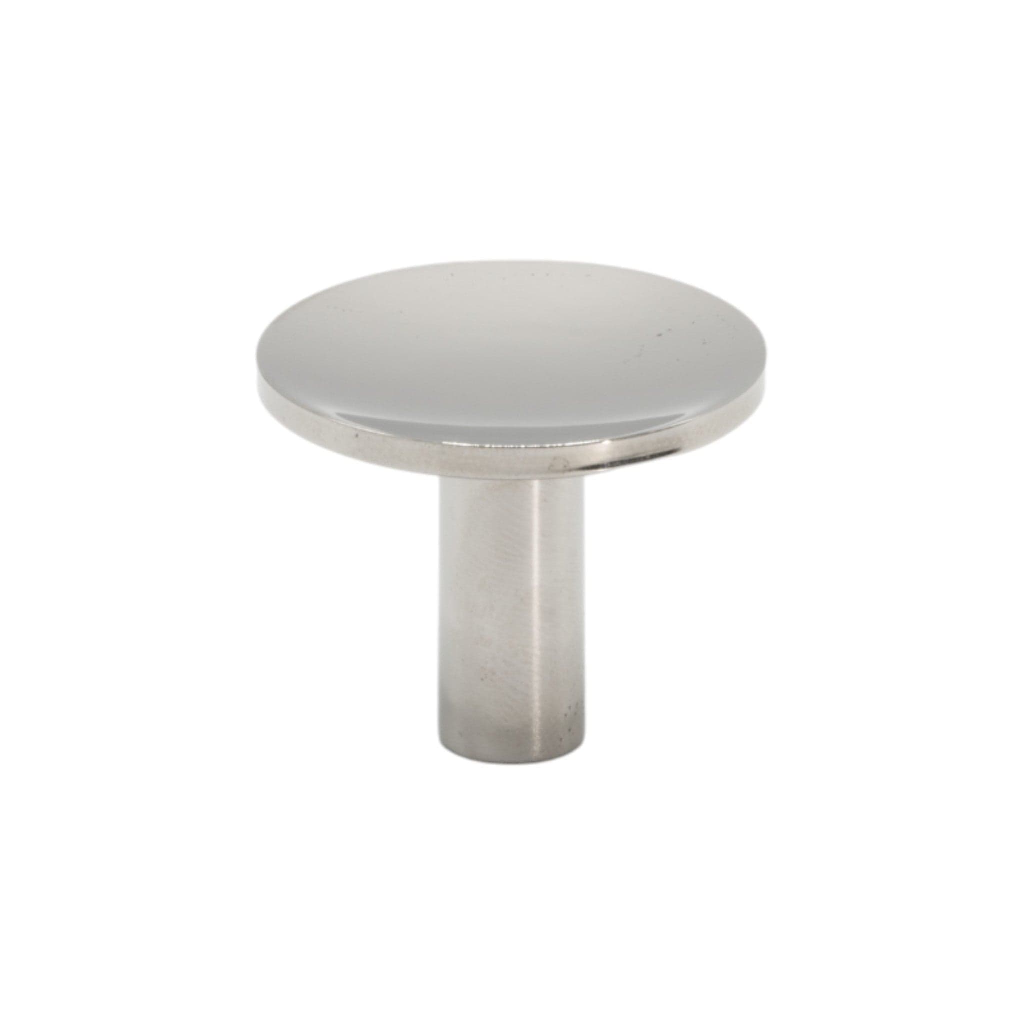 Sture | Knop i Blank Nikkel Ø 28 mm x D 28 mm Beslag Design 339382-11 FINICC