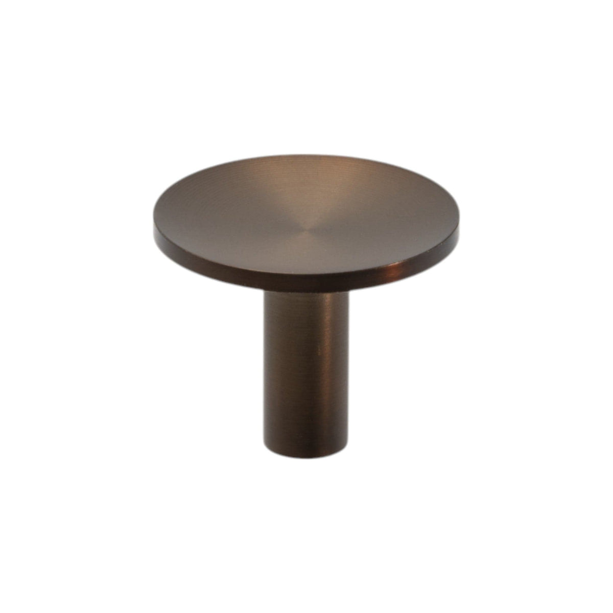 Sture | Knop i Bruneret Messing med Lak Ø 28 mm x D 28 mm Beslag Design 339379-11 FINICC