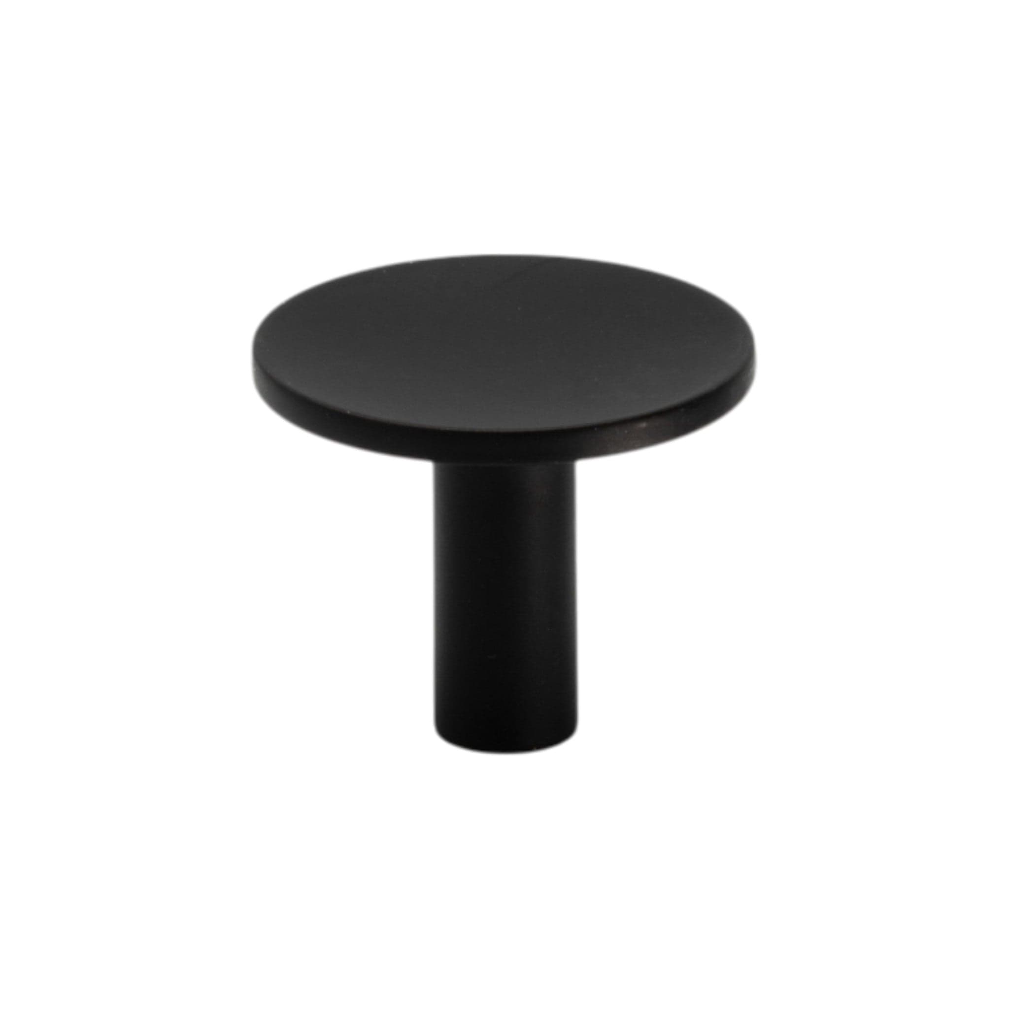 Sture | Knop i Mat Sort Ø 28 mm x D 28 mm Beslag Design 339383-11 FINICC