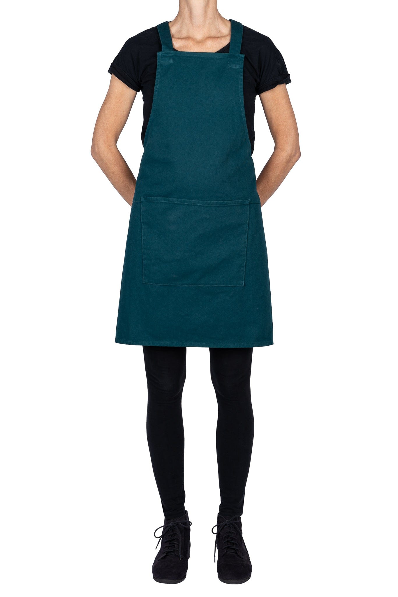 Suspender | Förkläde i Forest Green