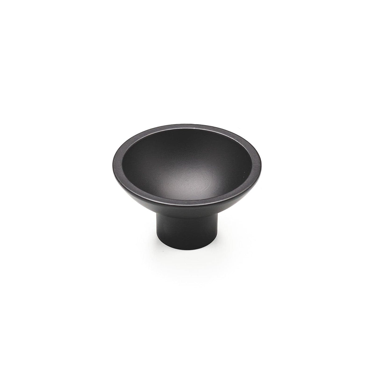 Tazza | Knop i Mat Sort Ø 50 mm x D 30 mm METAKOR MK-11.4193.12 FINICC