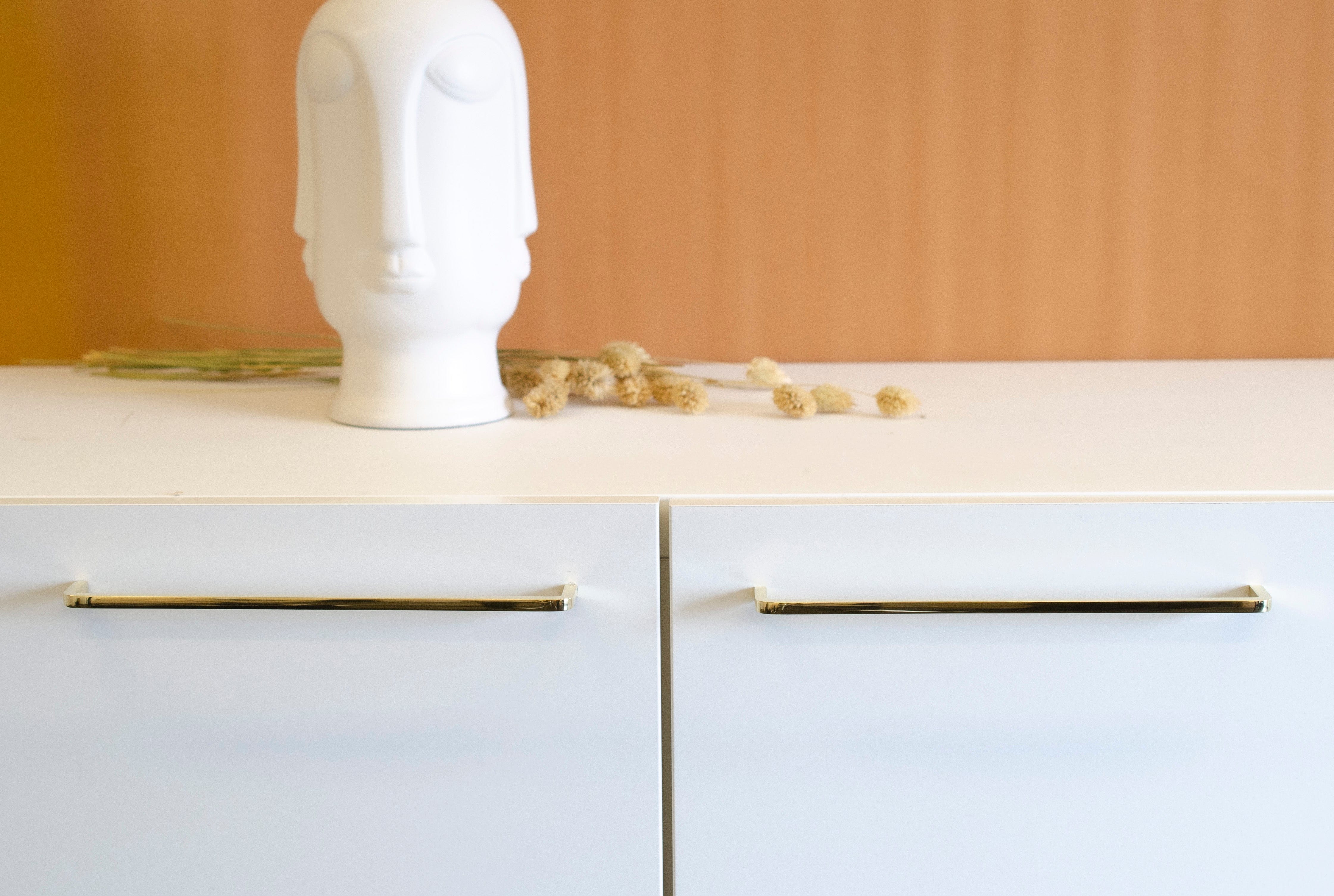 Thread | Handtag i Blank Mässing - utan lack