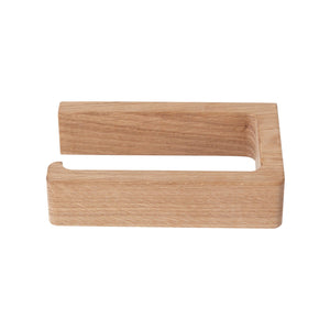 Toilet T | Toalettpappershållare i Ek