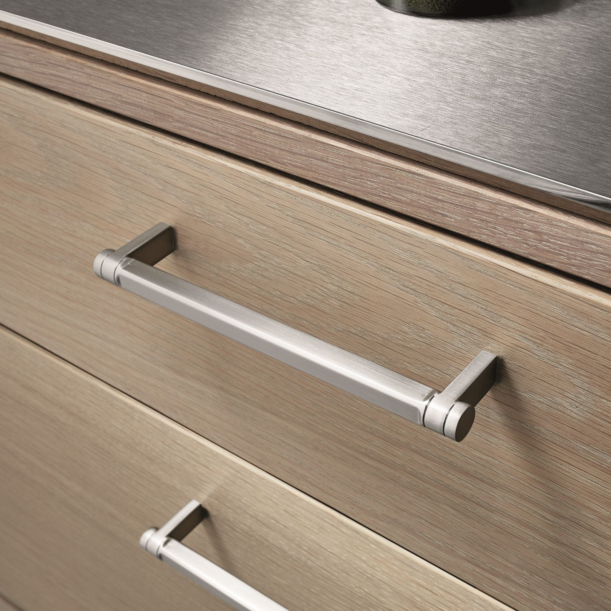 Torch | Greb i Rustfrit Stål Finish L 177 mm (C/C: 160 mm) Furnipart FP-546560160-66 FINICC