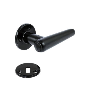 Torpedo | Dörrhandtag i Matt Svart (gamla dörrar)