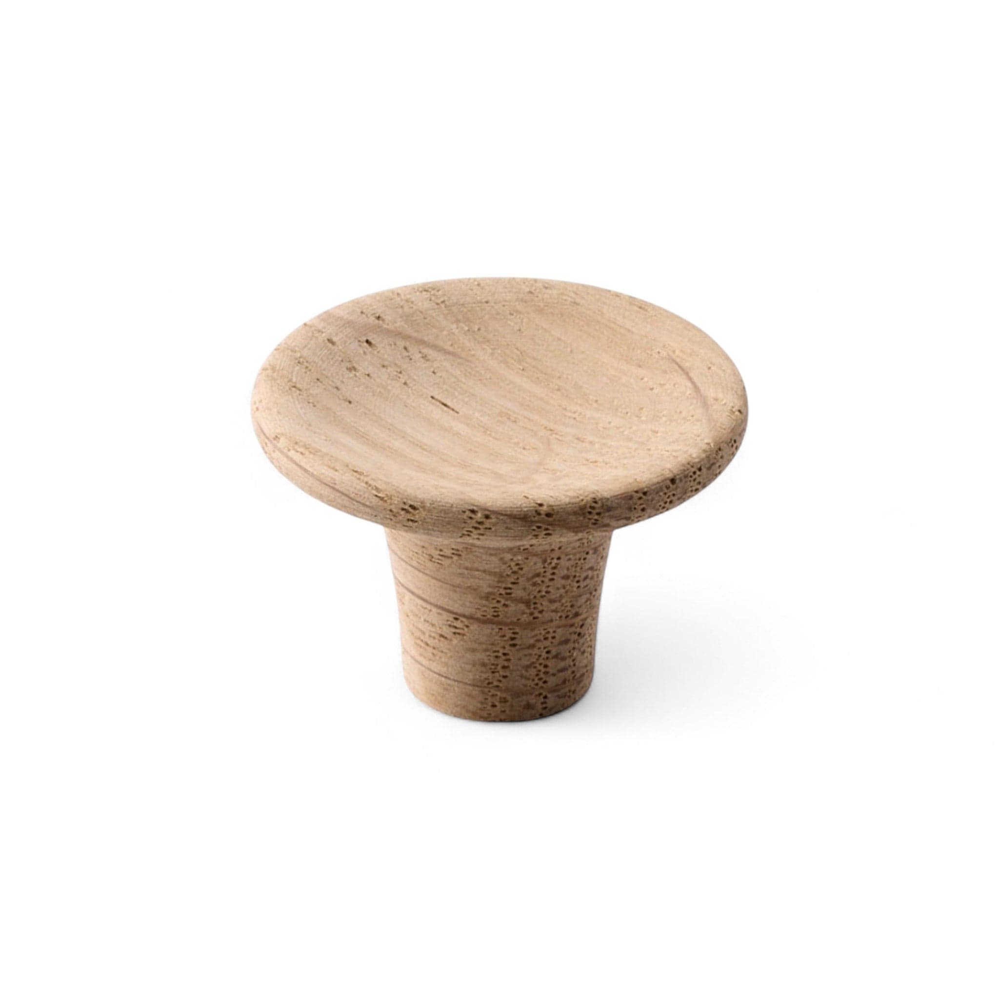 Tuba | Knop i Ubehandlet Eg Ø 28 mm x D 19 mm Vonsild FP-109120028-051 FINICC