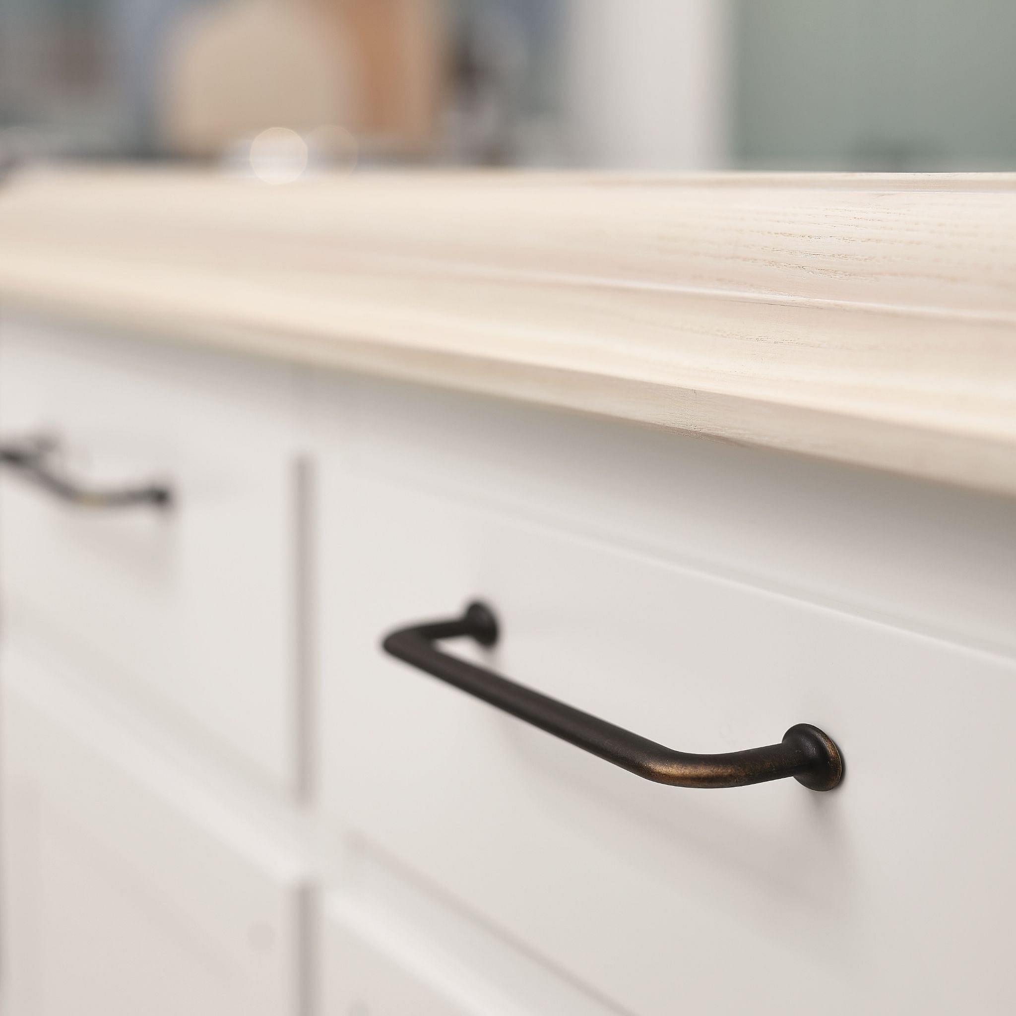 U-Turn | Greb i Antik Brun L 187 mm (C/C: 160 mm) Furnipart FP-540760160-23 FINICC