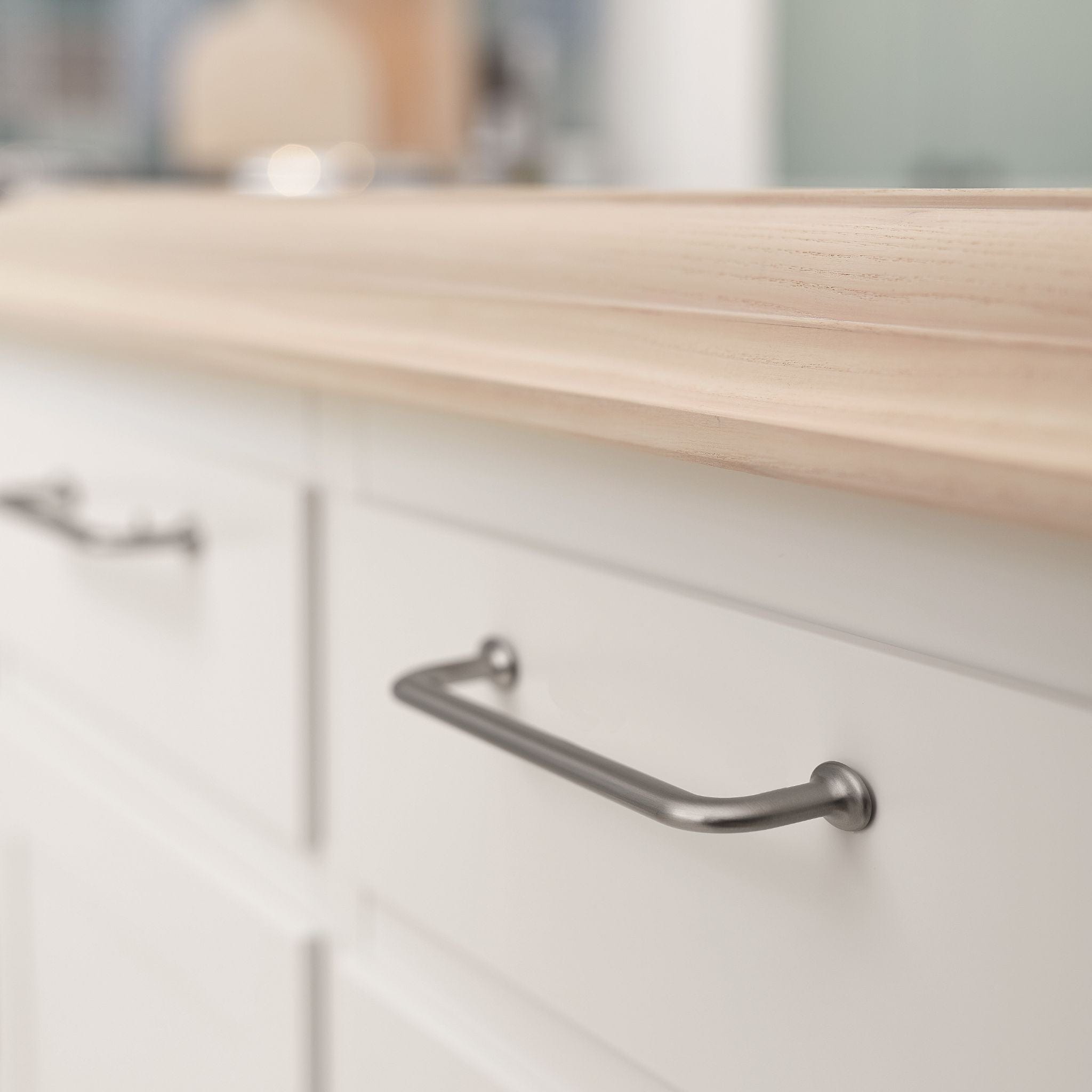 U-Turn | Greb i Rustfrit Stål Finish L 187 mm (C/C: 160 mm) Furnipart FP-540760160-66 FINICC