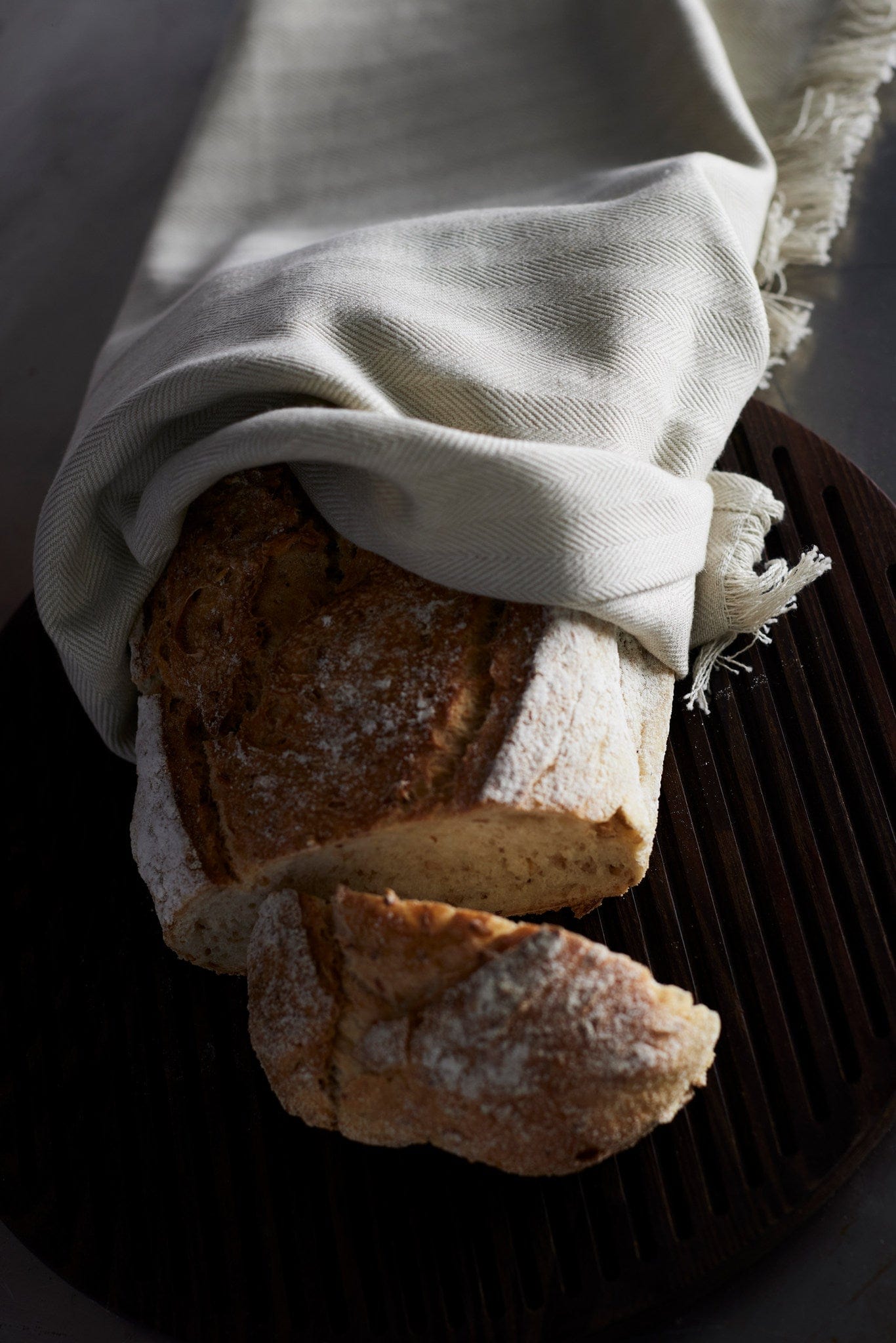 Umami | Viskestykker i Grå L 100 cm x B 50 cm Muubs MU-8521000111 FINICC