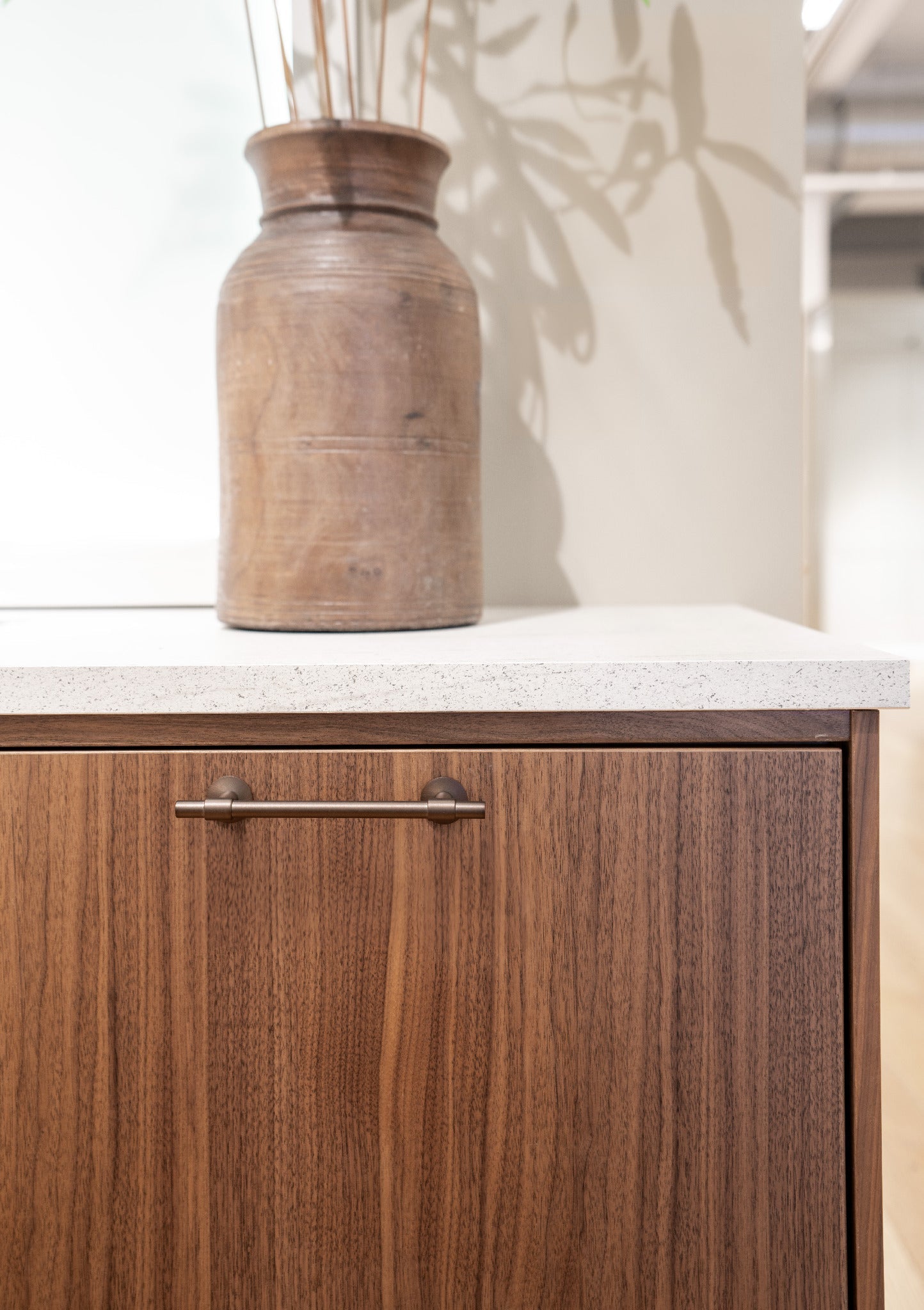 Uniform | Greb i Bruneret Messing med Lak L 178 mm (C/C 128 mm) Beslag Design 343305-11 FINICC