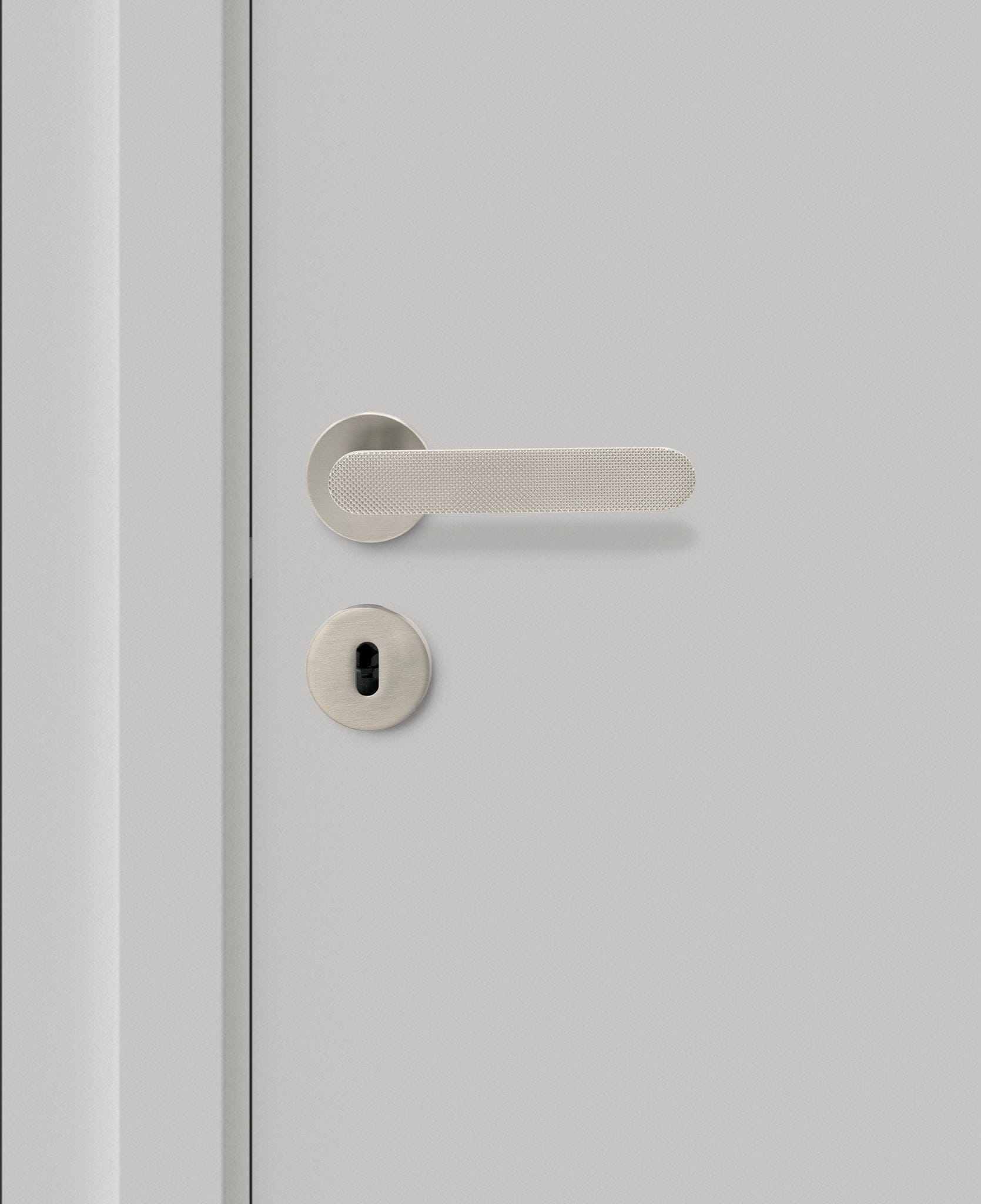 Vibe Grip | Dørhåndtag i Børstet Rustfrit Stål Finish