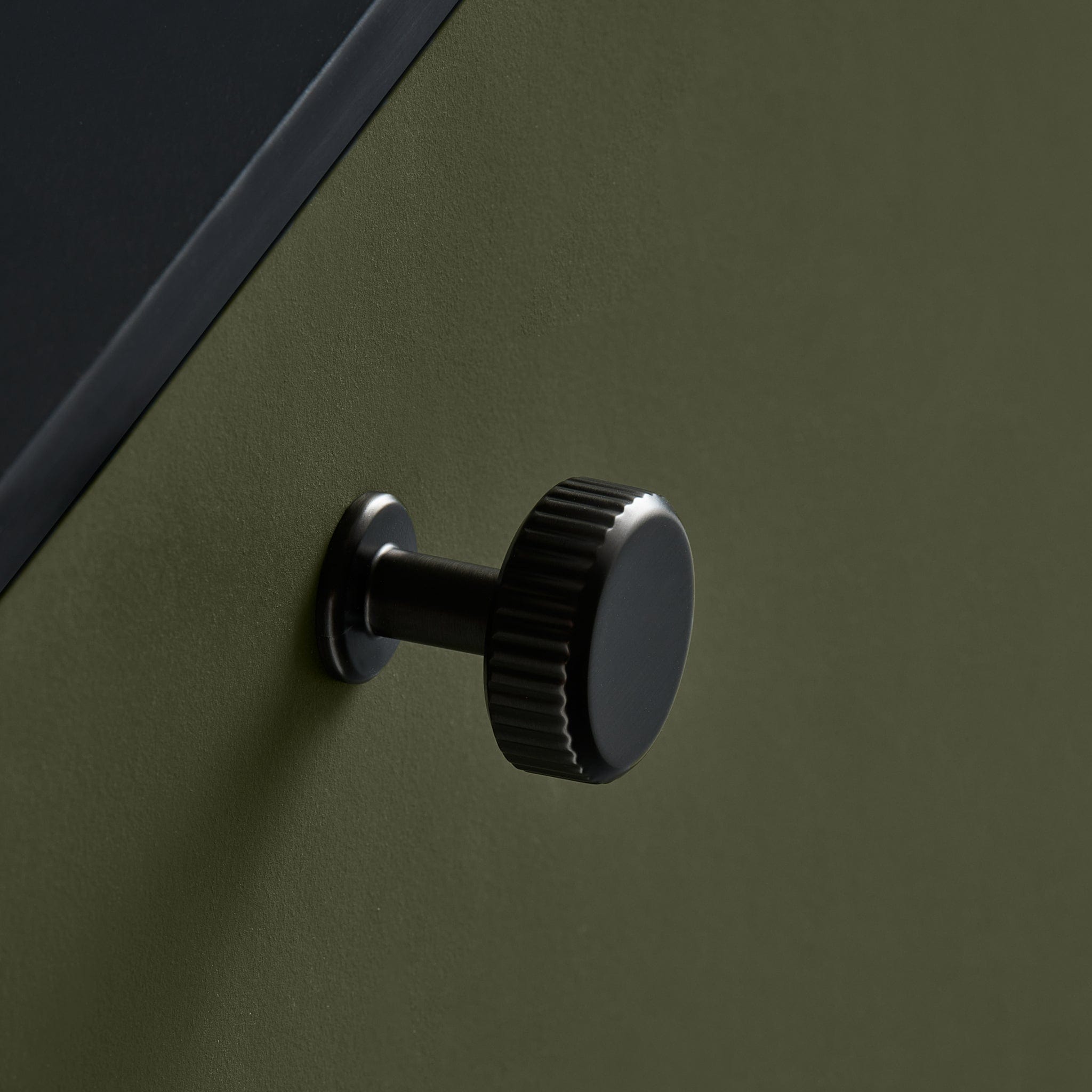 Villa Round | Knop i Mat Grå Ø 30 mm x D 20 mm Furnipart FP-552920030-74 FINICC