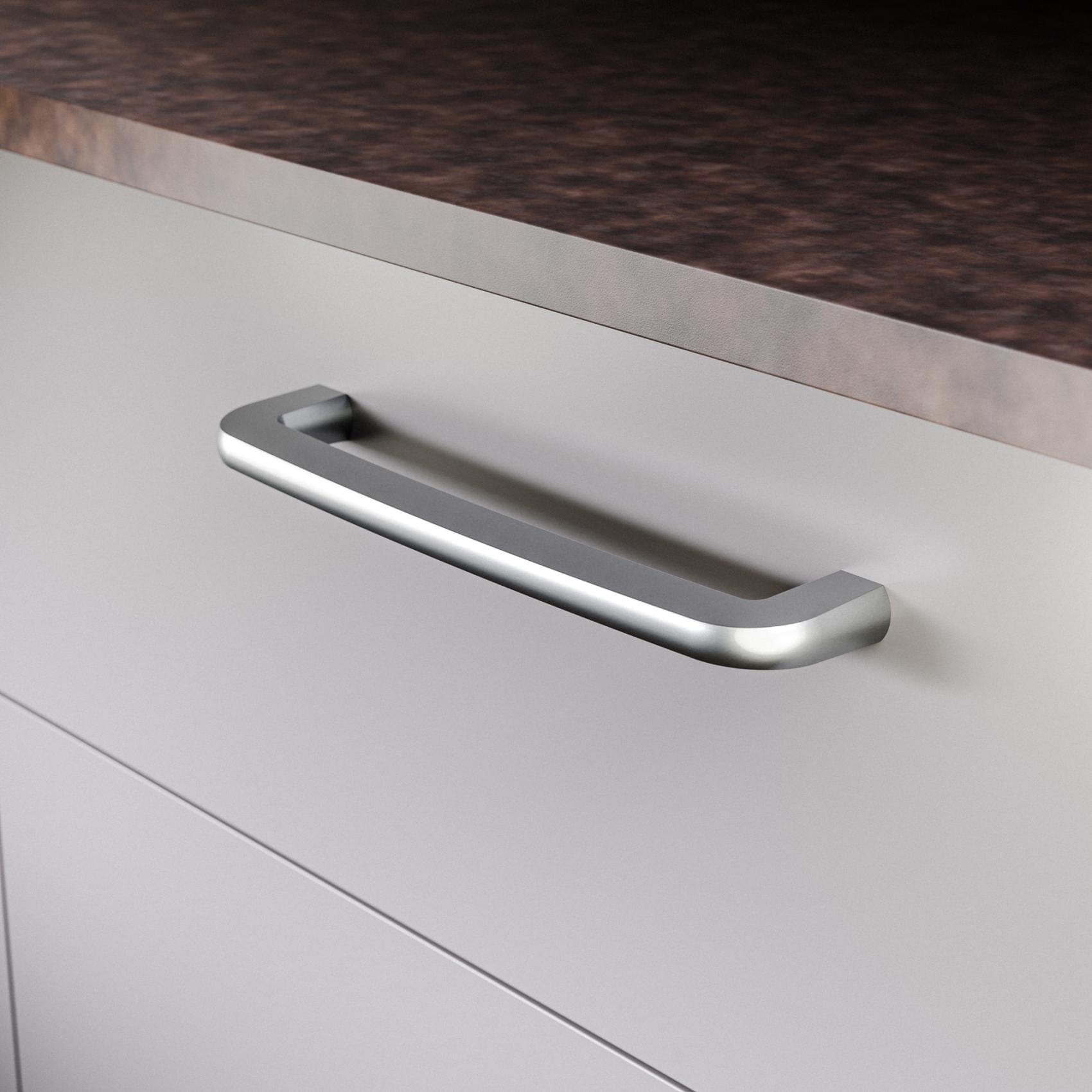 Visby | Greb i Rustfrit Stål Finish L 210 mm (C/C 192 mm) Twentytwo TF-10210102 FINICC