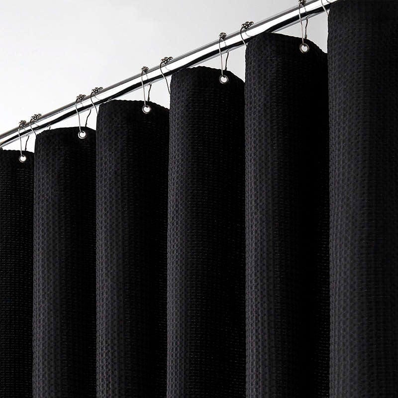 Waffle | Badeforhæng I Sort MOUD Home FINICC