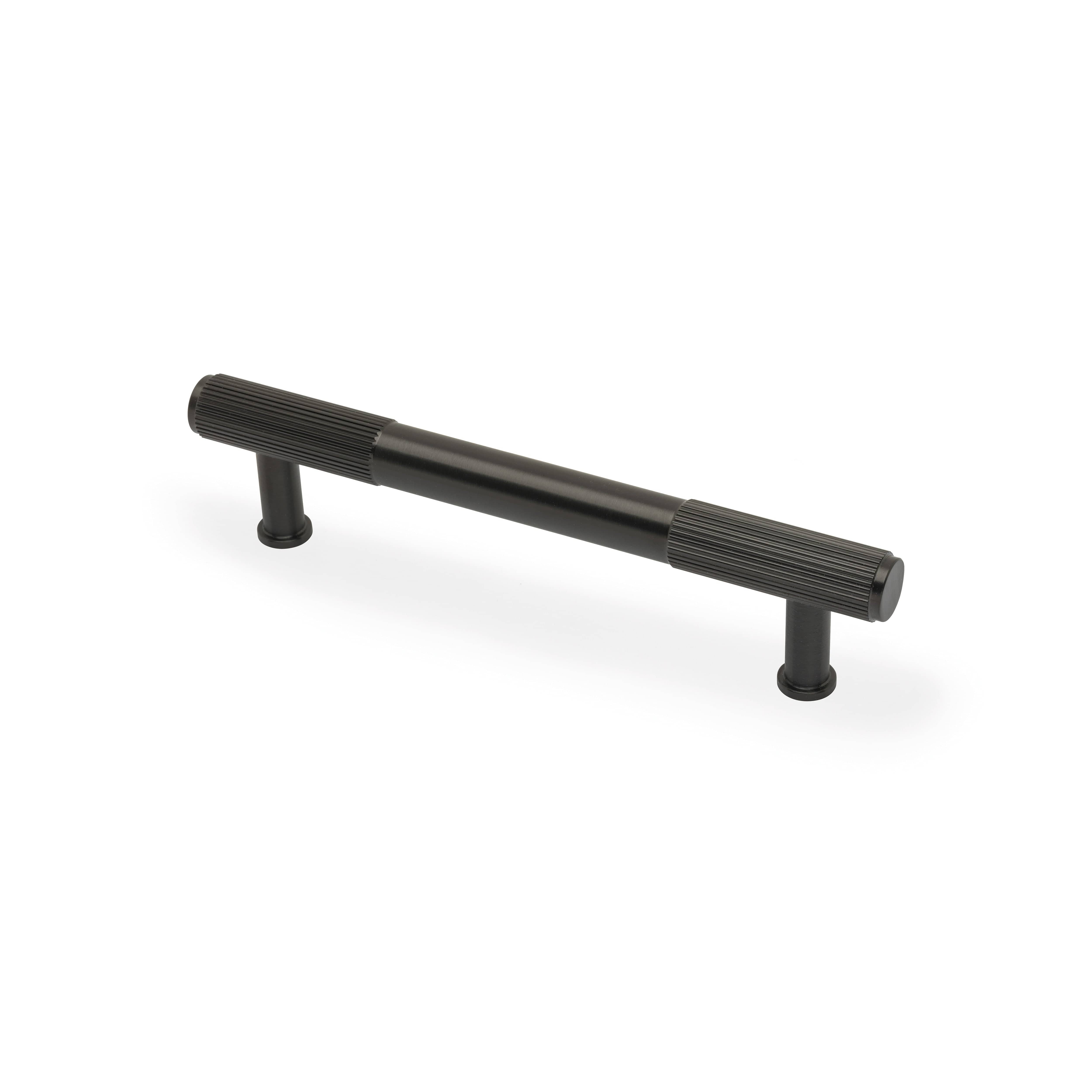 Washington Reeded | Greb i Dark Bronze L 165 mm (C/C 128 mm) Alexander & Wilks AW854R-128-DBZPVD FINICC